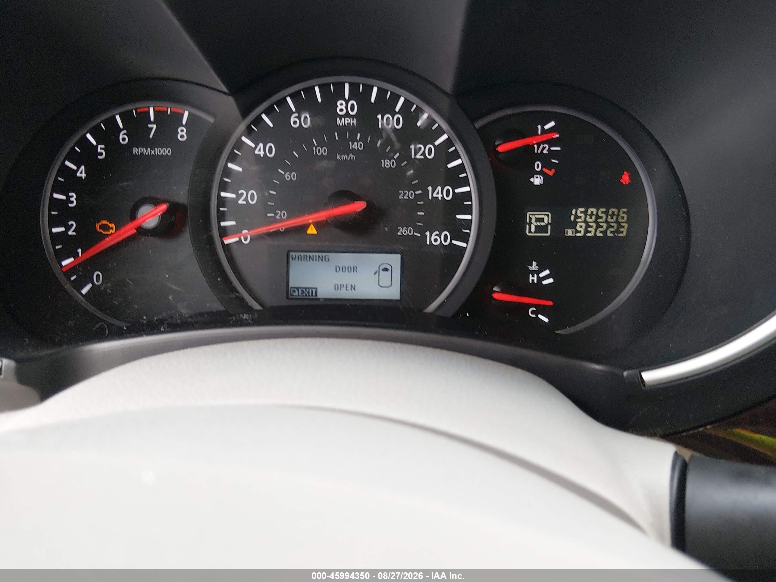 2014 Nissan Quest Sl Gray vin: JN8AE2KP2E9102774