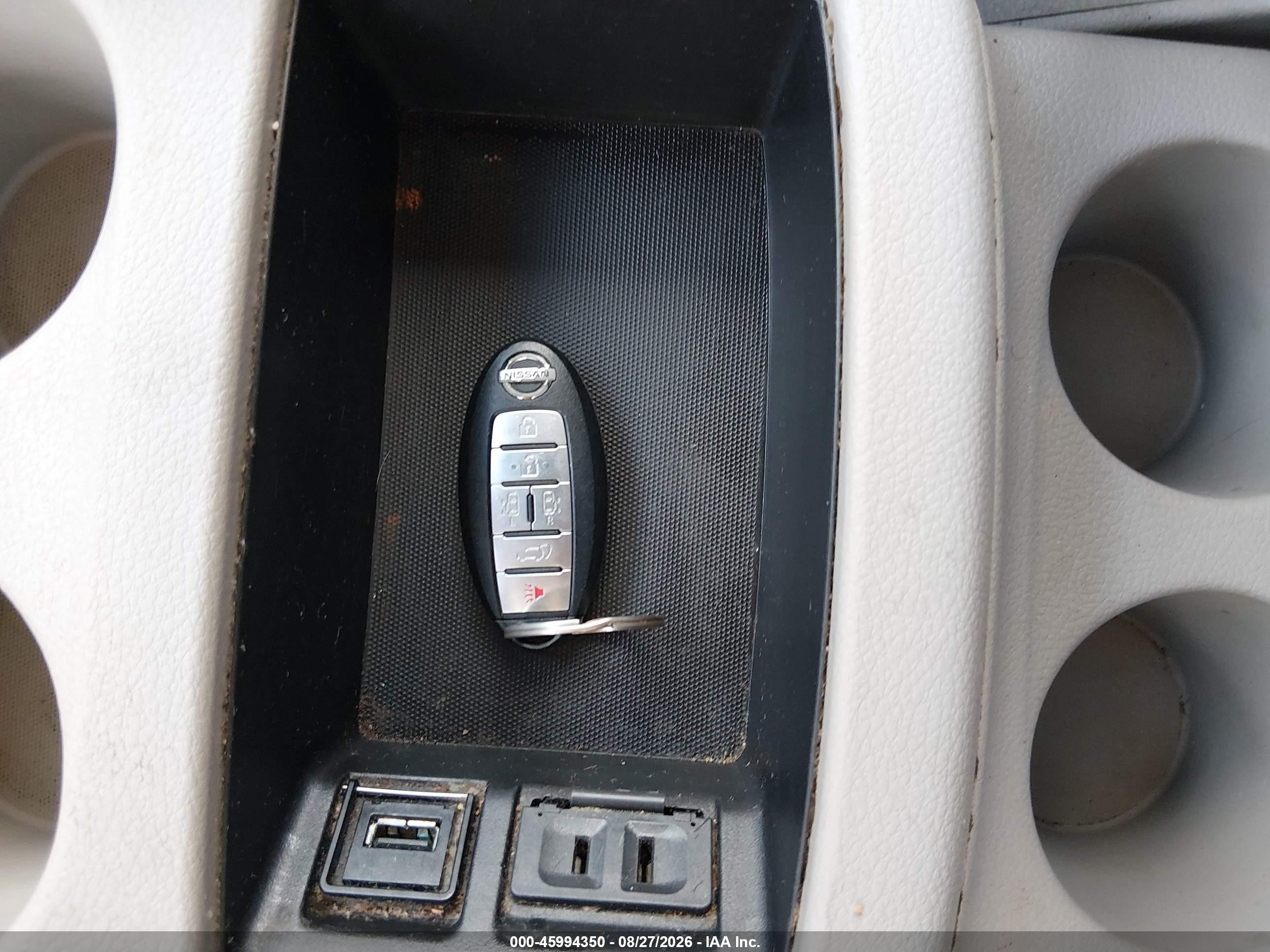 2014 Nissan Quest Sl Gray vin: JN8AE2KP2E9102774