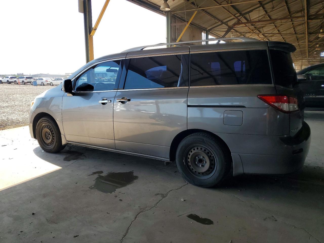 2014 Nissan Quest 3.5 S Gray vin: JN8AE2KP2E9107795