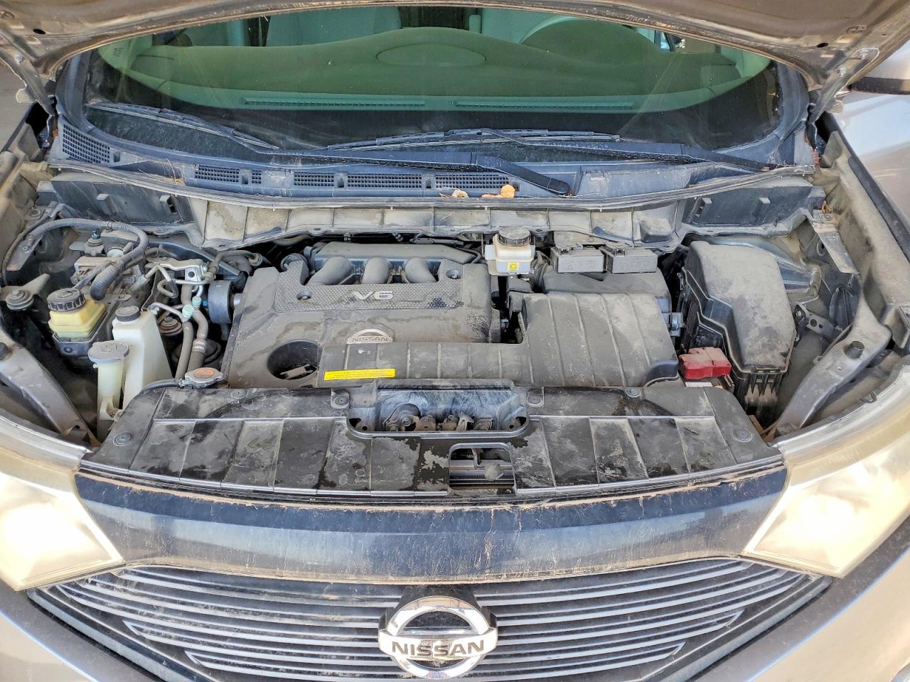2014 Nissan Quest 3.5 S Gray vin: JN8AE2KP2E9107795