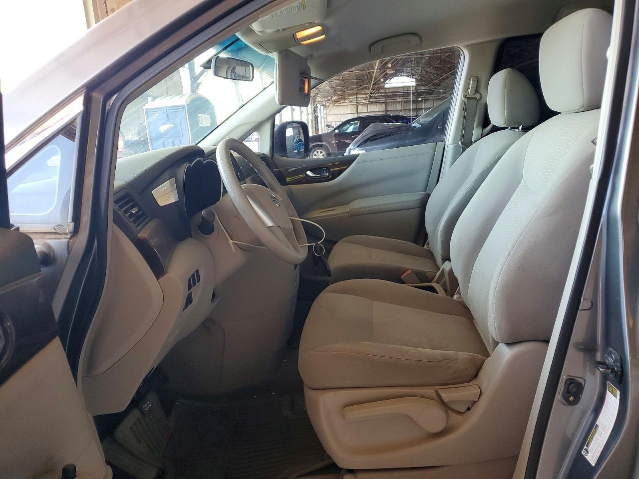 2014 Nissan Quest 3.5 S Gray vin: JN8AE2KP2E9107795