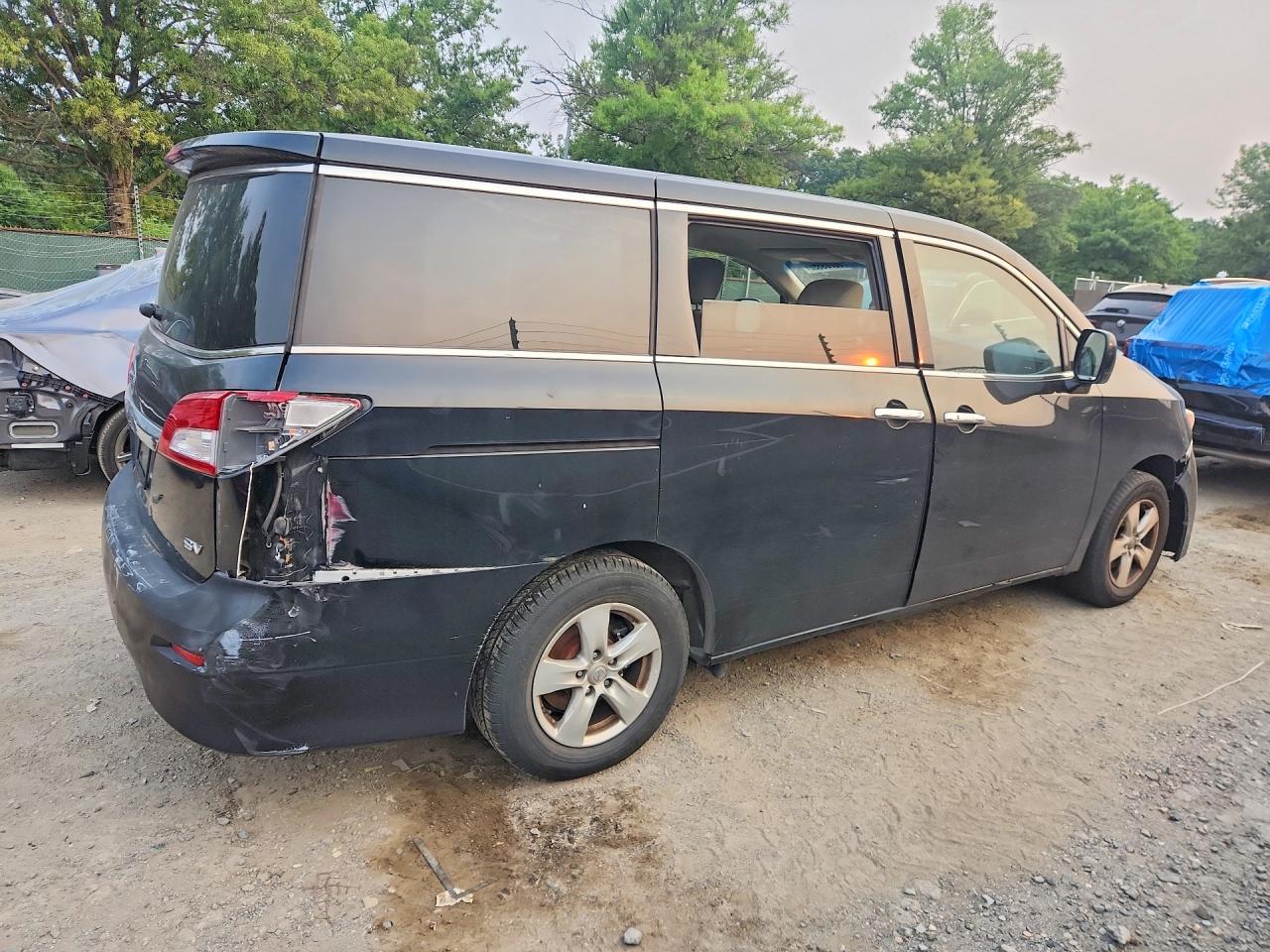 2015 Nissan Quest S/sv/sl/platinum Black vin: JN8AE2KP2F9120743