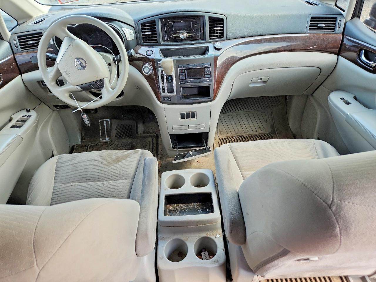 2015 Nissan Quest 3.5 S Серый vin: JN8AE2KP2F9133282