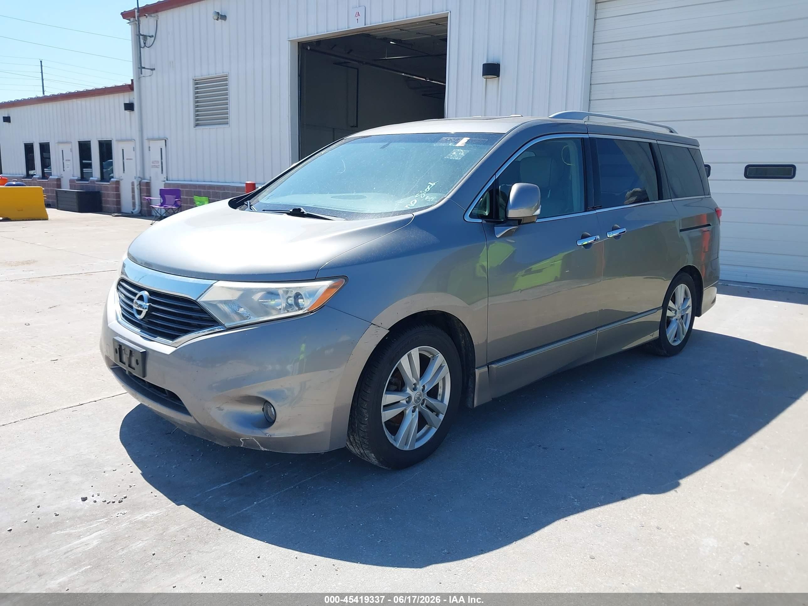 2011 Nissan Quest Sl Gold vin: JN8AE2KP3B9006034