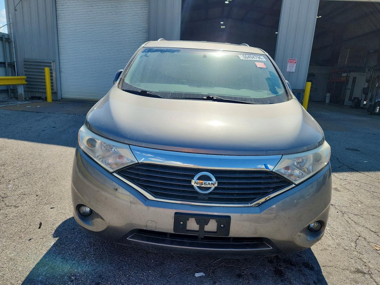 2011 Nissan Quest S Silver vin: JN8AE2KP3B9006034