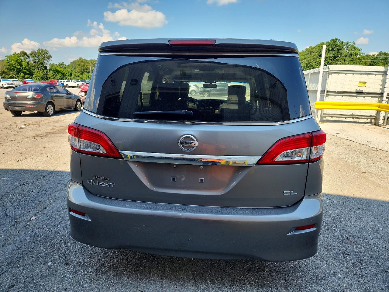 2011 Nissan Quest S Silver vin: JN8AE2KP3B9006034