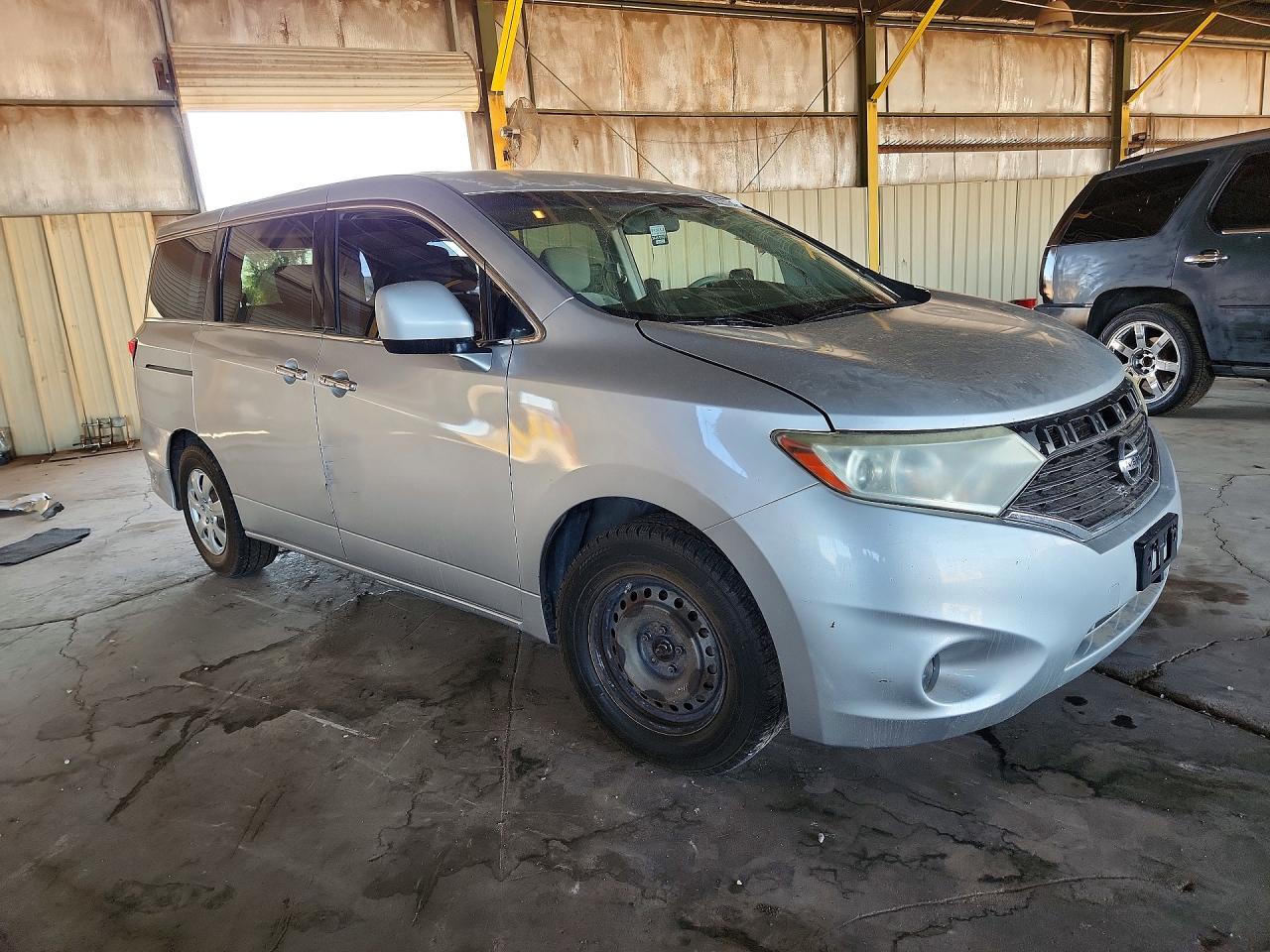 2011 Nissan Quest 3.5 S Silver vin: JN8AE2KP3B9012674