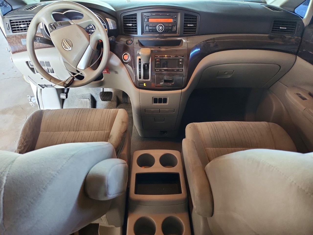 2011 Nissan Quest 3.5 S Silver vin: JN8AE2KP3B9012674