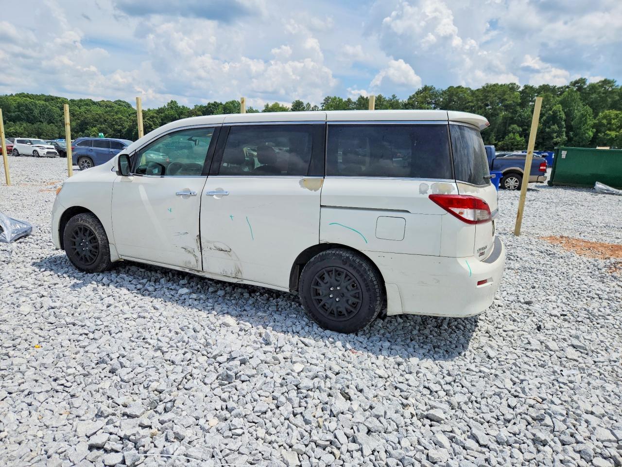 2011 Nissan Quest S/sv/sl/le Gray vin: JN8AE2KP3B9013288