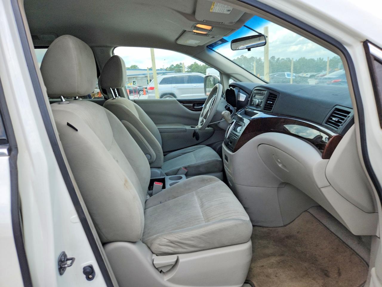 2011 Nissan Quest S/sv/sl/le Gray vin: JN8AE2KP3B9013288