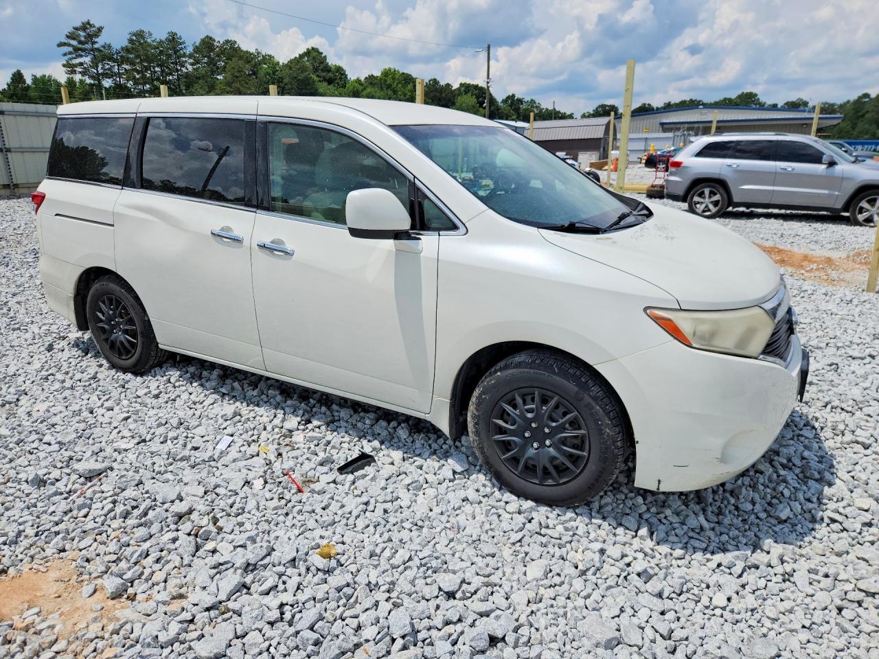 2011 Nissan Quest S/sv/sl/le Gray vin: JN8AE2KP3B9013288