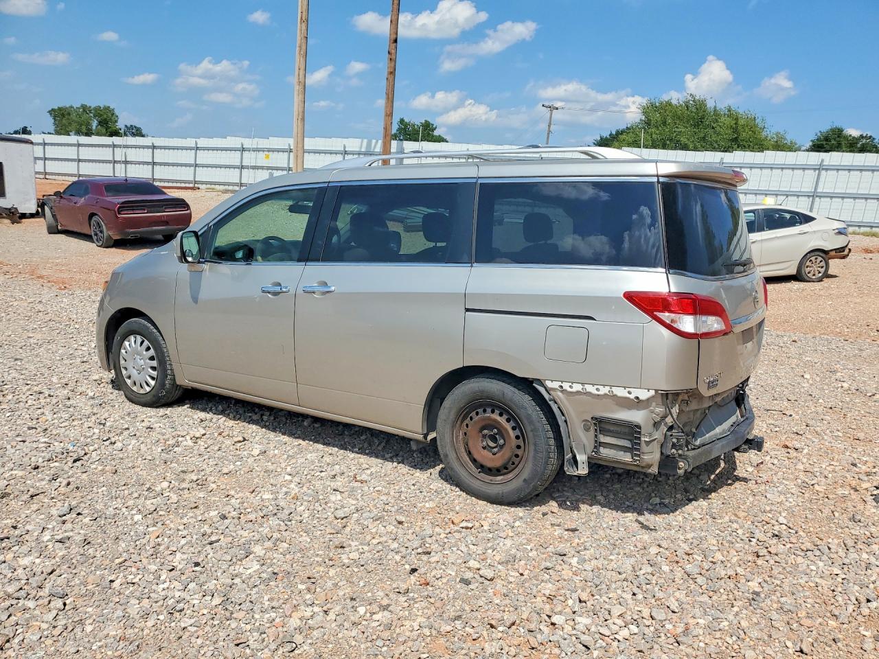 2012 Nissan Quest 3.5 S Gold vin: JN8AE2KP3C9037480