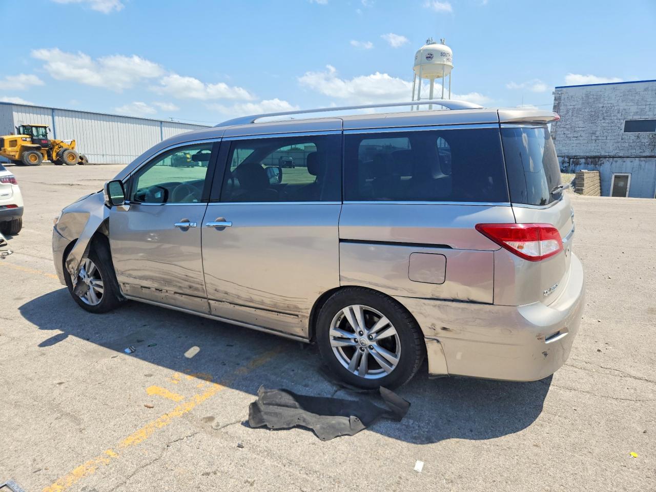 2012 Nissan Quest S/sv/sl/le Tan vin: JN8AE2KP3C9039679