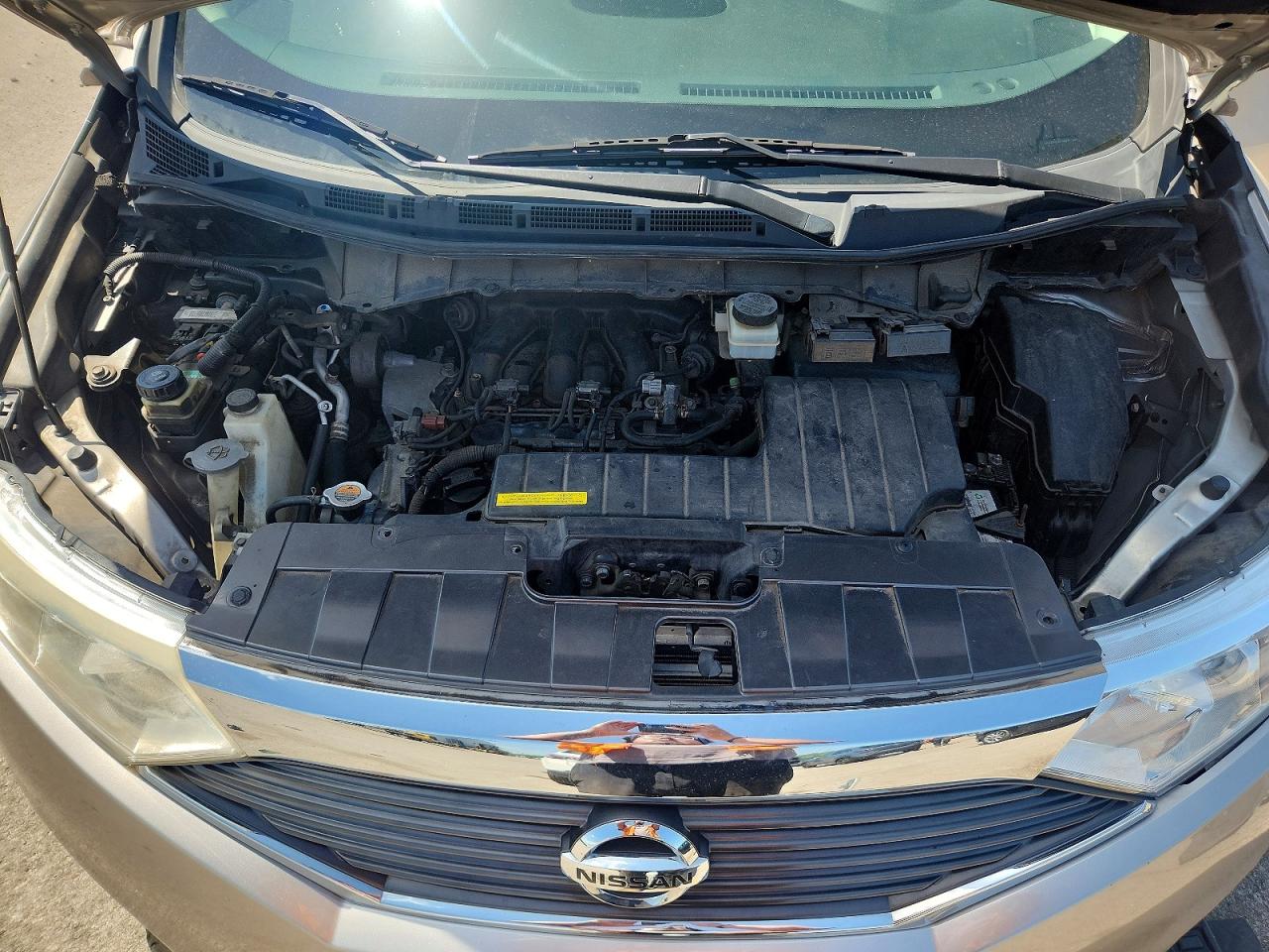 2012 Nissan Quest S/sv/sl/le Tan vin: JN8AE2KP3C9039679