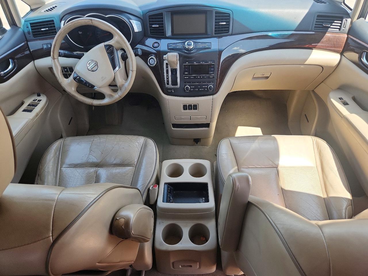 2012 Nissan Quest S/sv/sl/le Tan vin: JN8AE2KP3C9039679