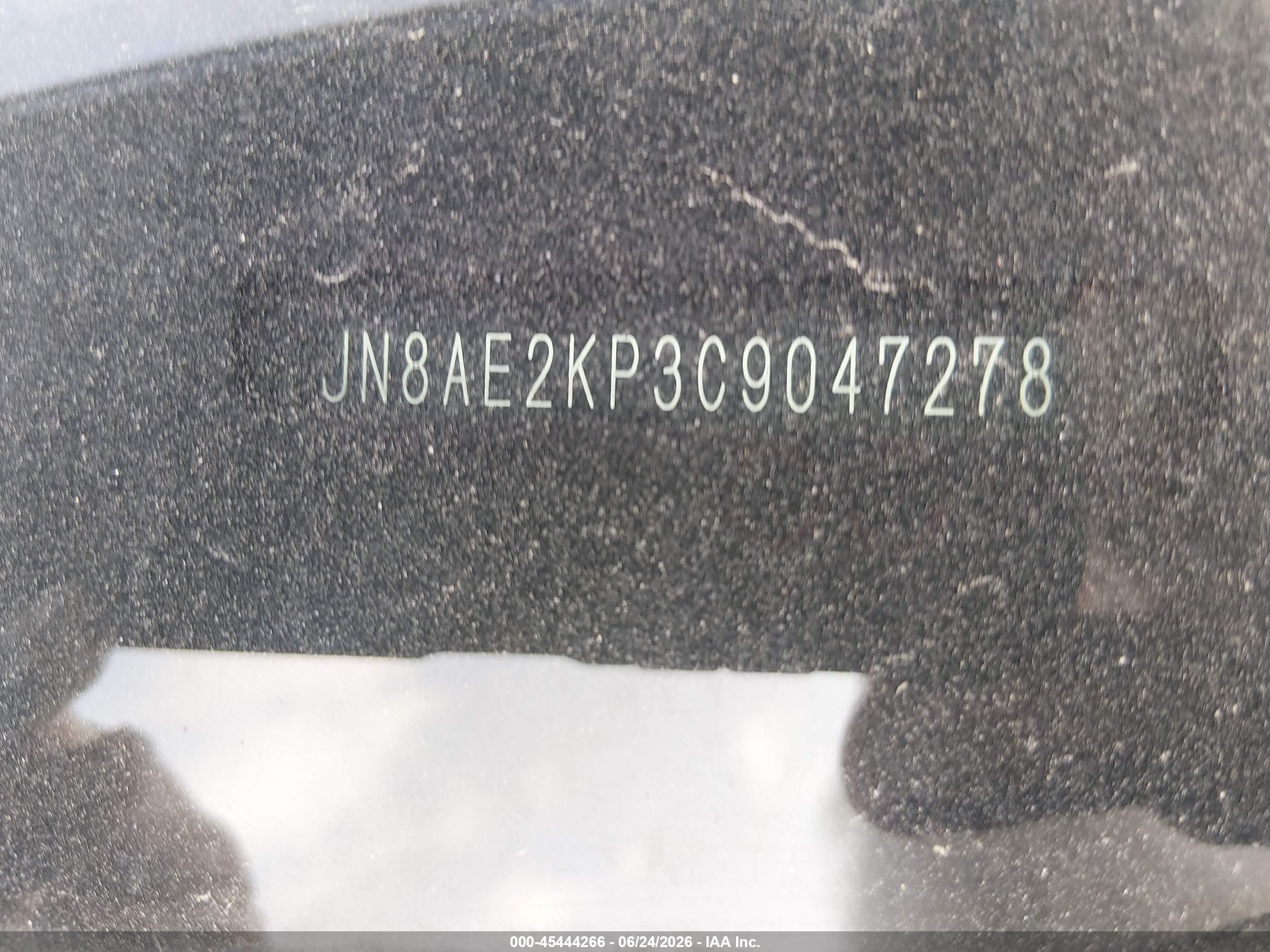 2012 Nissan Quest Sv Black vin: JN8AE2KP3C9047278