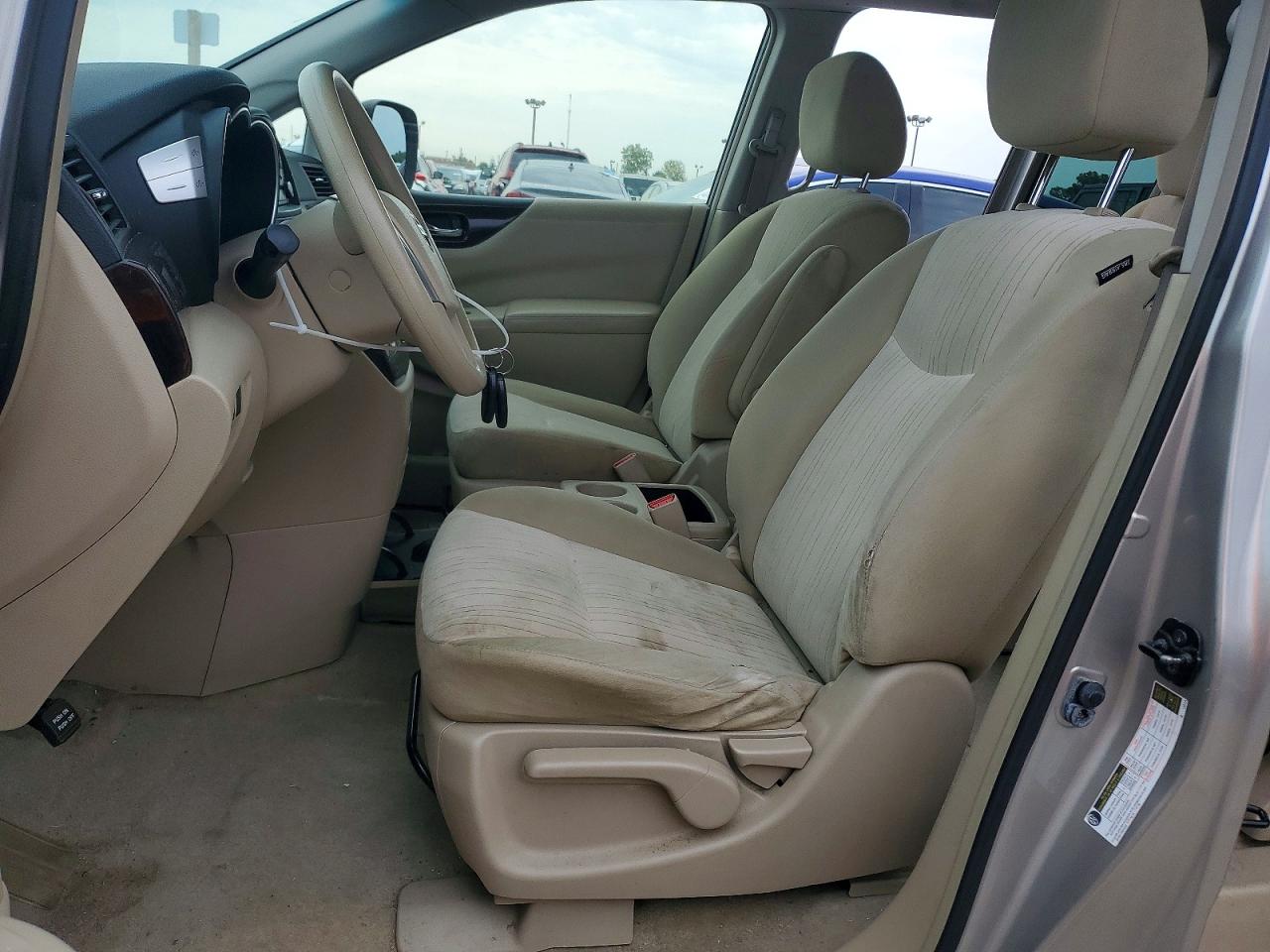 2013 Nissan Quest 3.5 S Tan vin: JN8AE2KP3D9066463