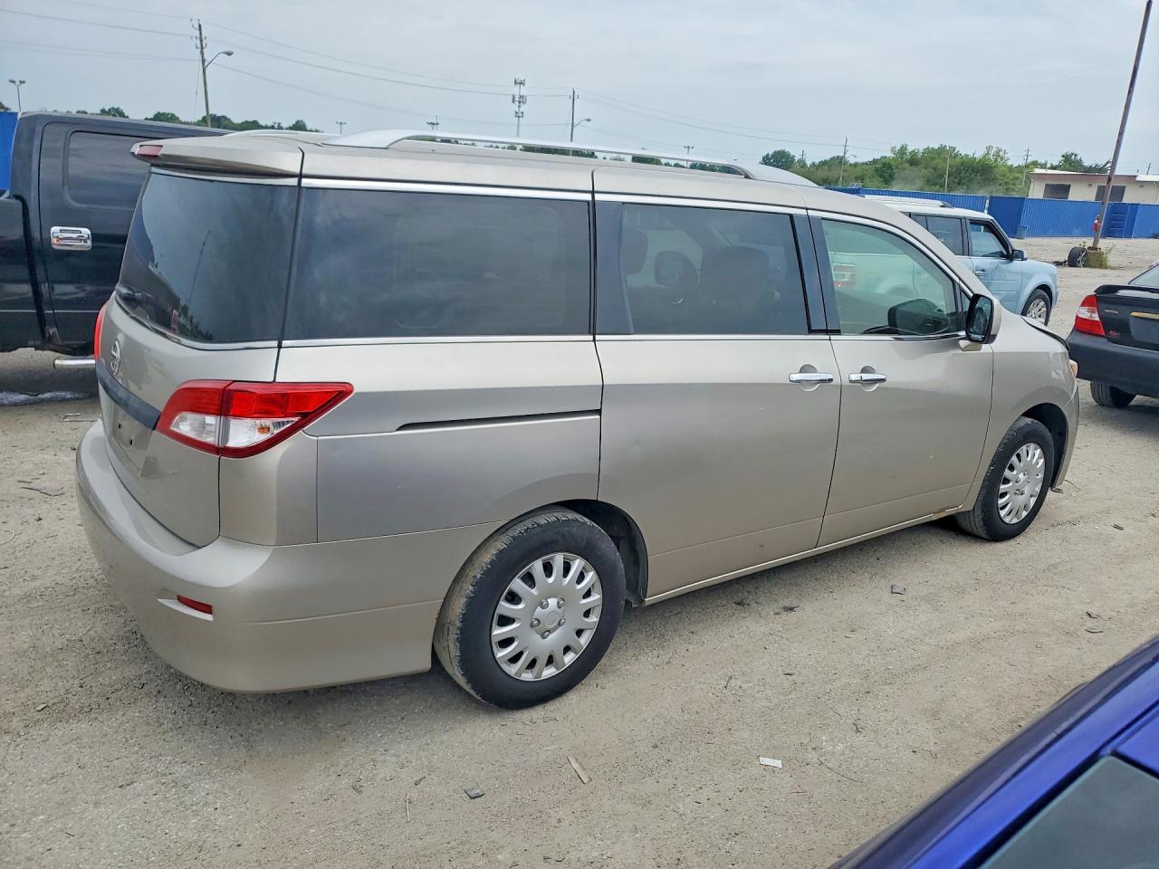 2013 Nissan Quest 3.5 S Tan vin: JN8AE2KP3D9066463