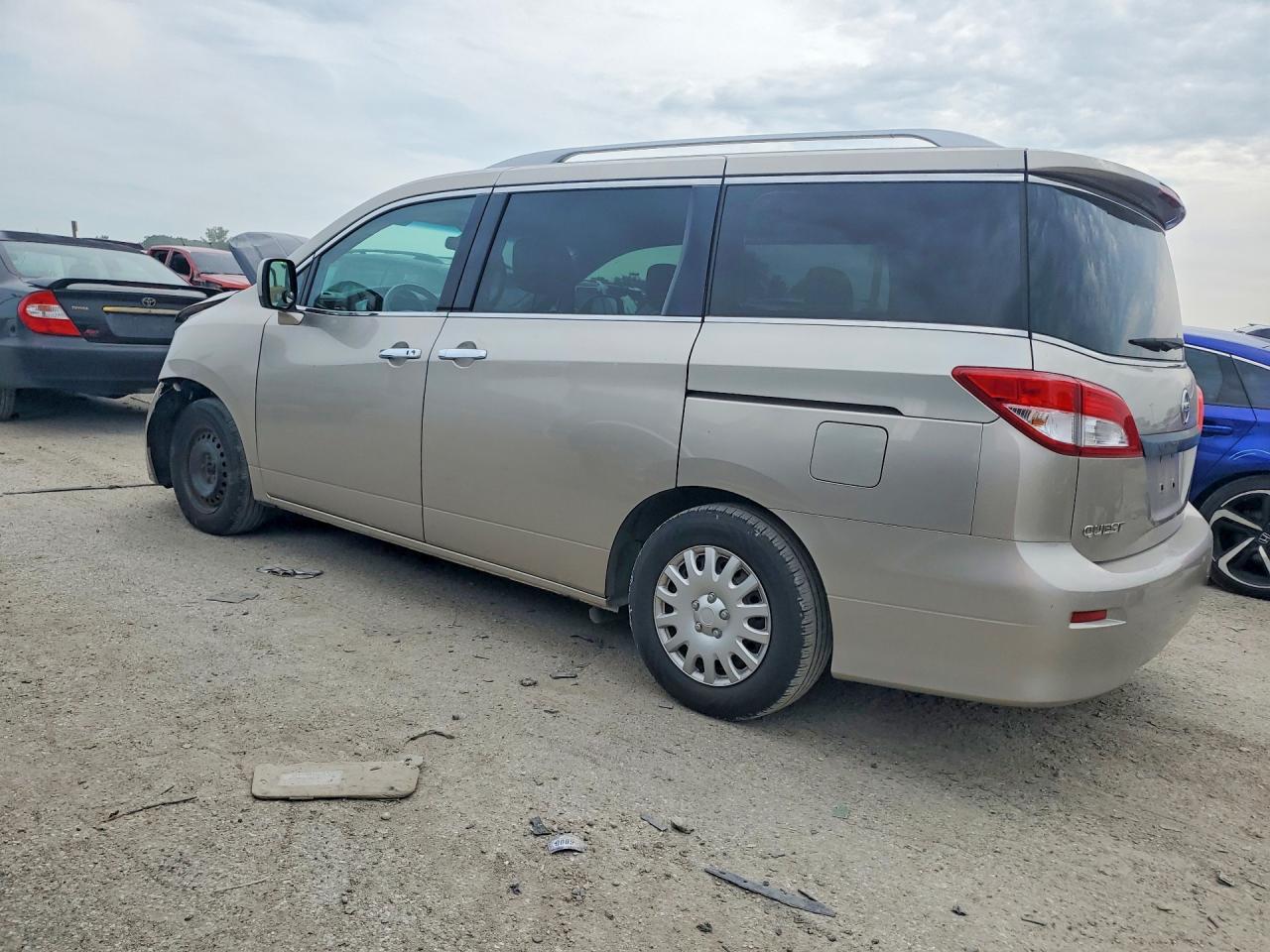 2013 Nissan Quest 3.5 S Tan vin: JN8AE2KP3D9066463
