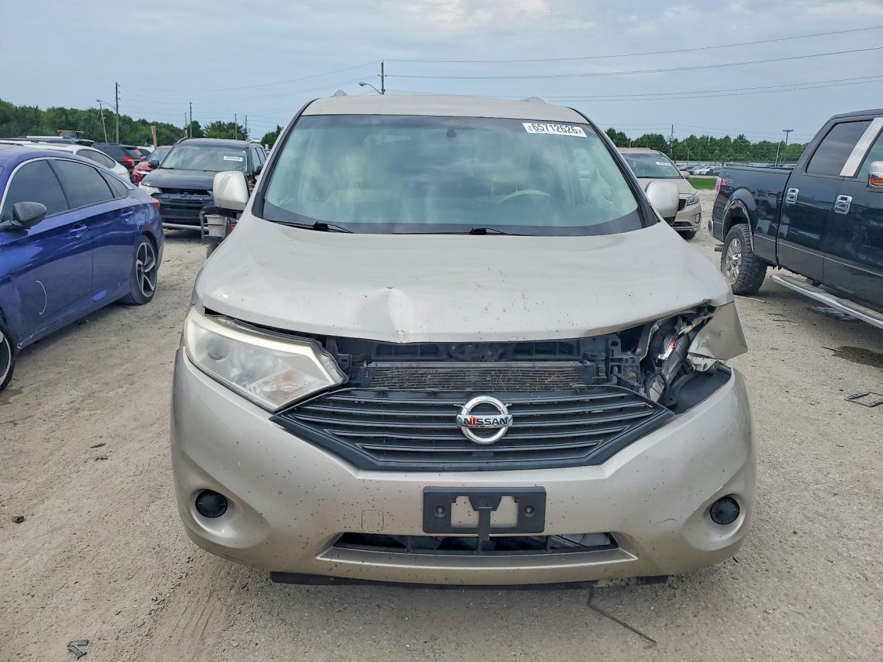 2013 Nissan Quest 3.5 S Tan vin: JN8AE2KP3D9066463