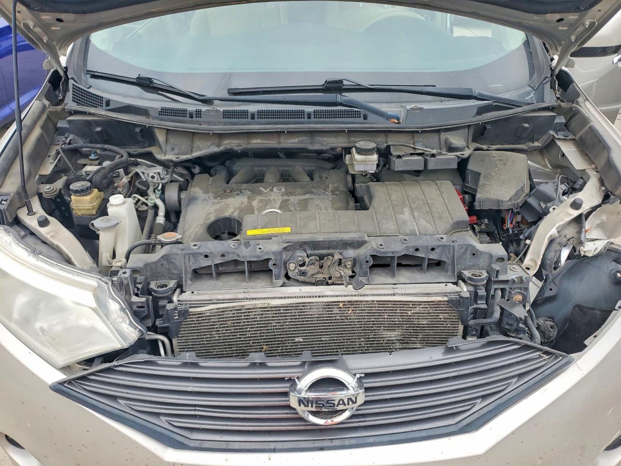 2013 Nissan Quest 3.5 S Tan vin: JN8AE2KP3D9066463