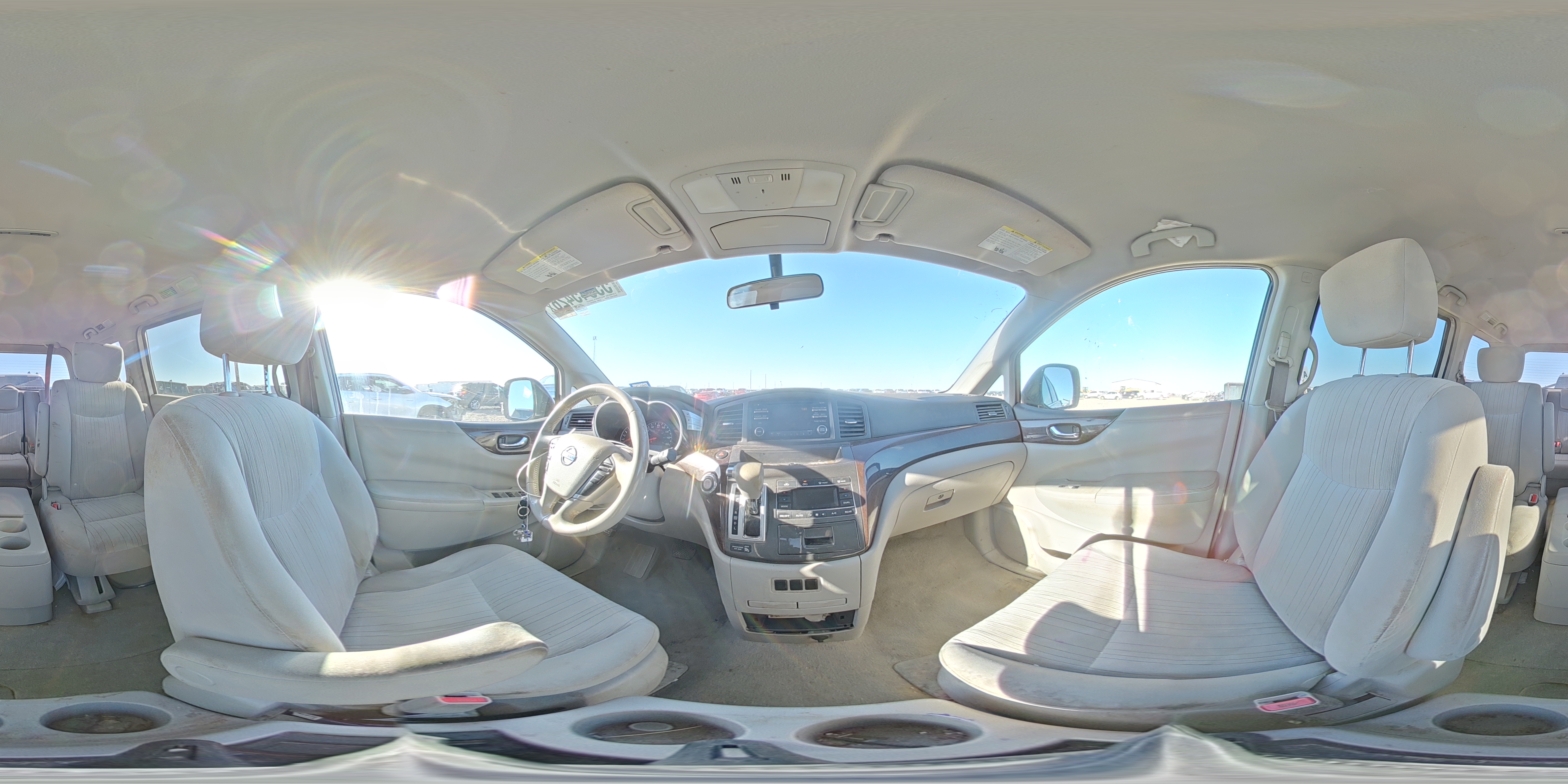2014 Nissan Quest 3.5 S Silver vin: JN8AE2KP3E9100693