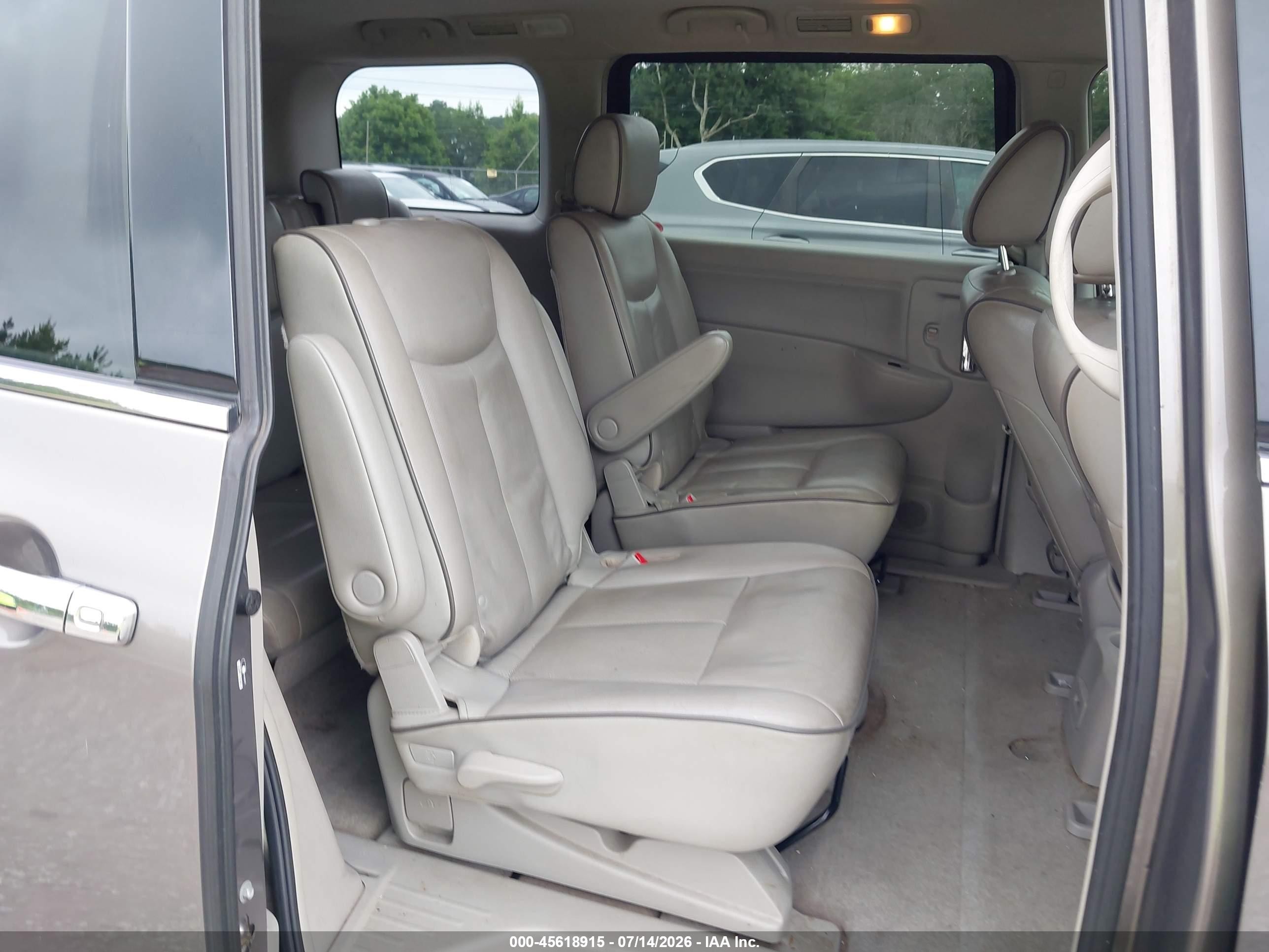 2014 Nissan Quest Sl Gray vin: JN8AE2KP3E9105750