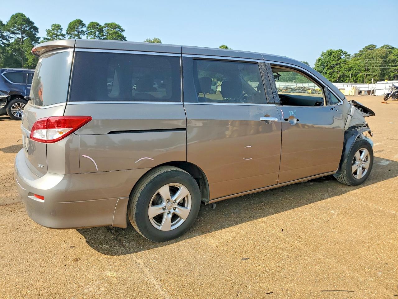 2015 Nissan Quest 3.5 Sv Tan vin: JN8AE2KP3F9120704