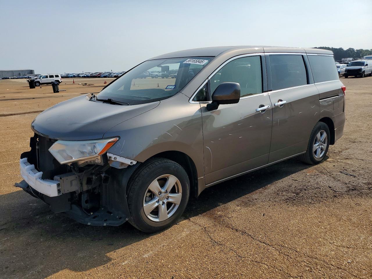 2015 Nissan Quest 3.5 Sv Tan vin: JN8AE2KP3F9120704