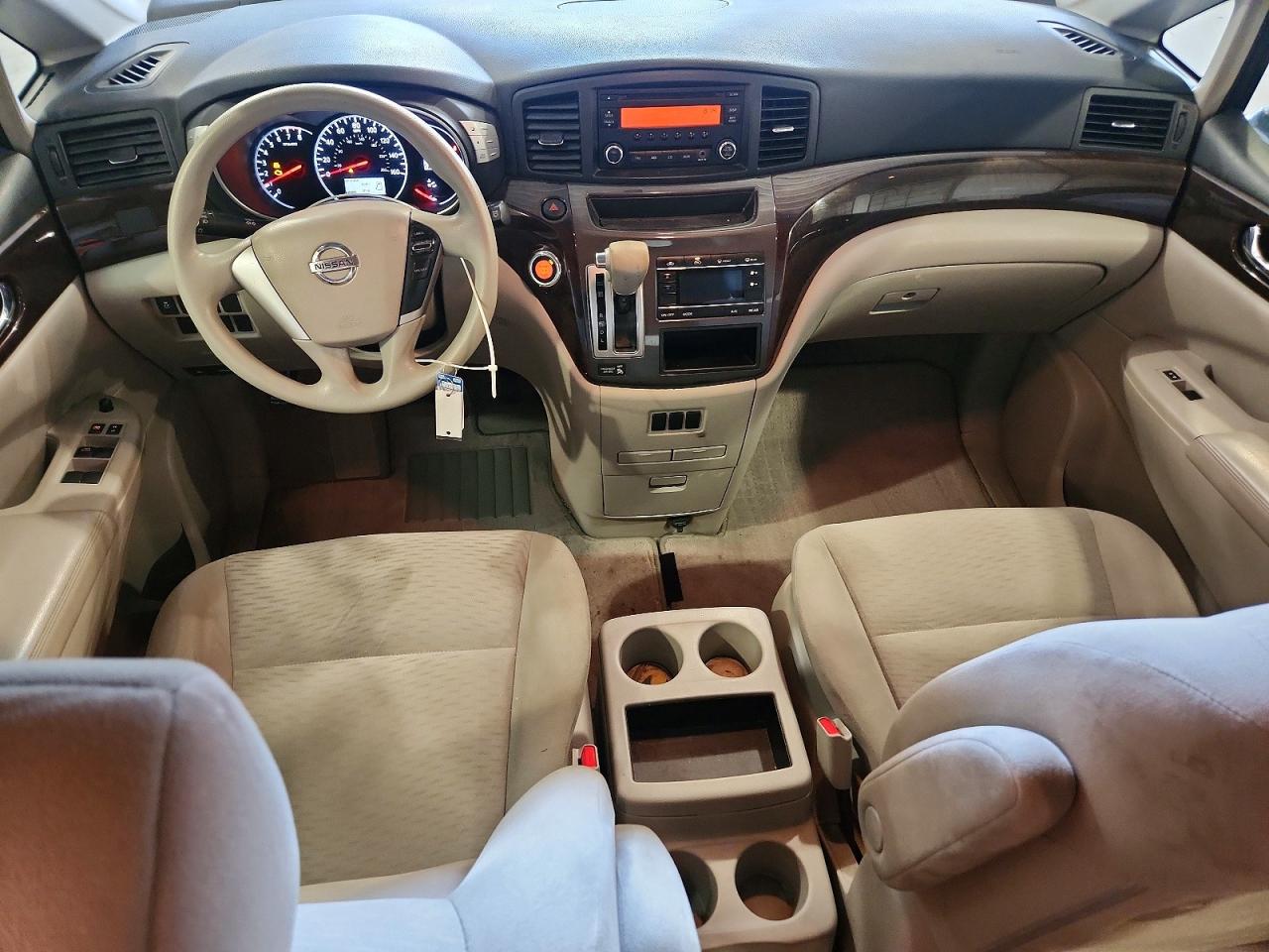 2015 Nissan Quest 3.5 S Gray vin: JN8AE2KP3F9121867