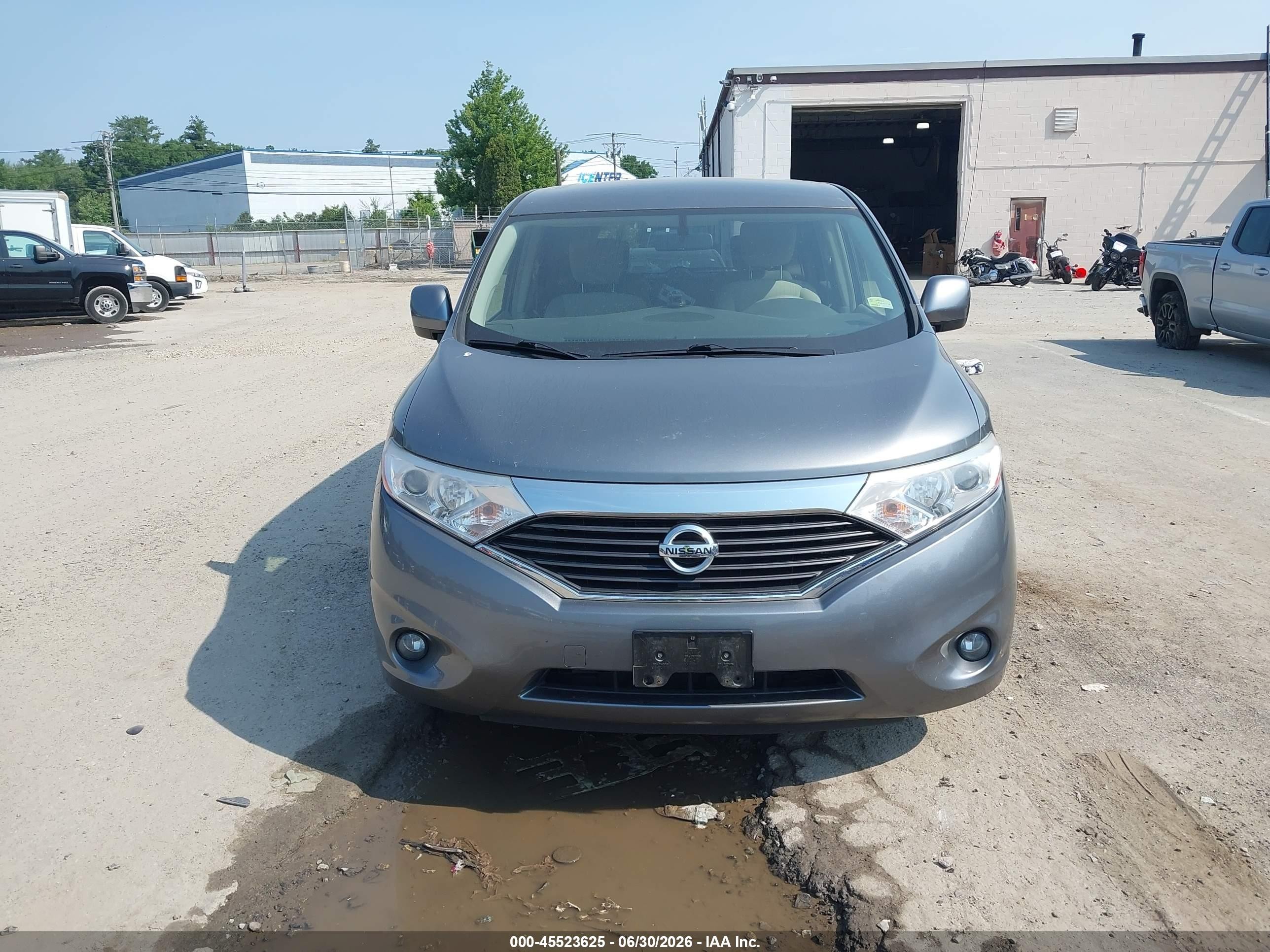 2015 Nissan Quest Platinum/s/sl/sv Gray vin: JN8AE2KP3F9126986
