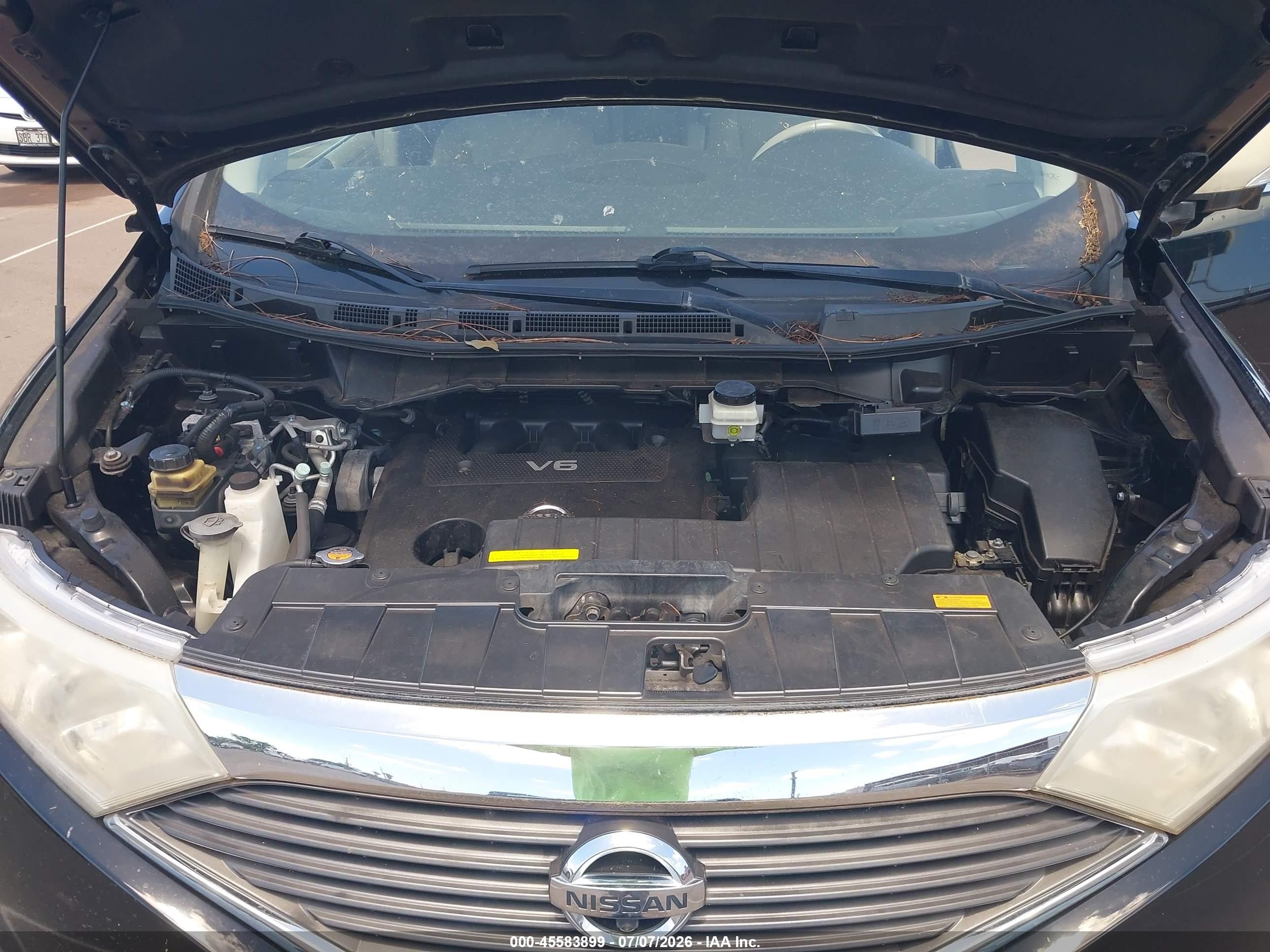 2015 Nissan Quest Platinum Black vin: JN8AE2KP3F9129824
