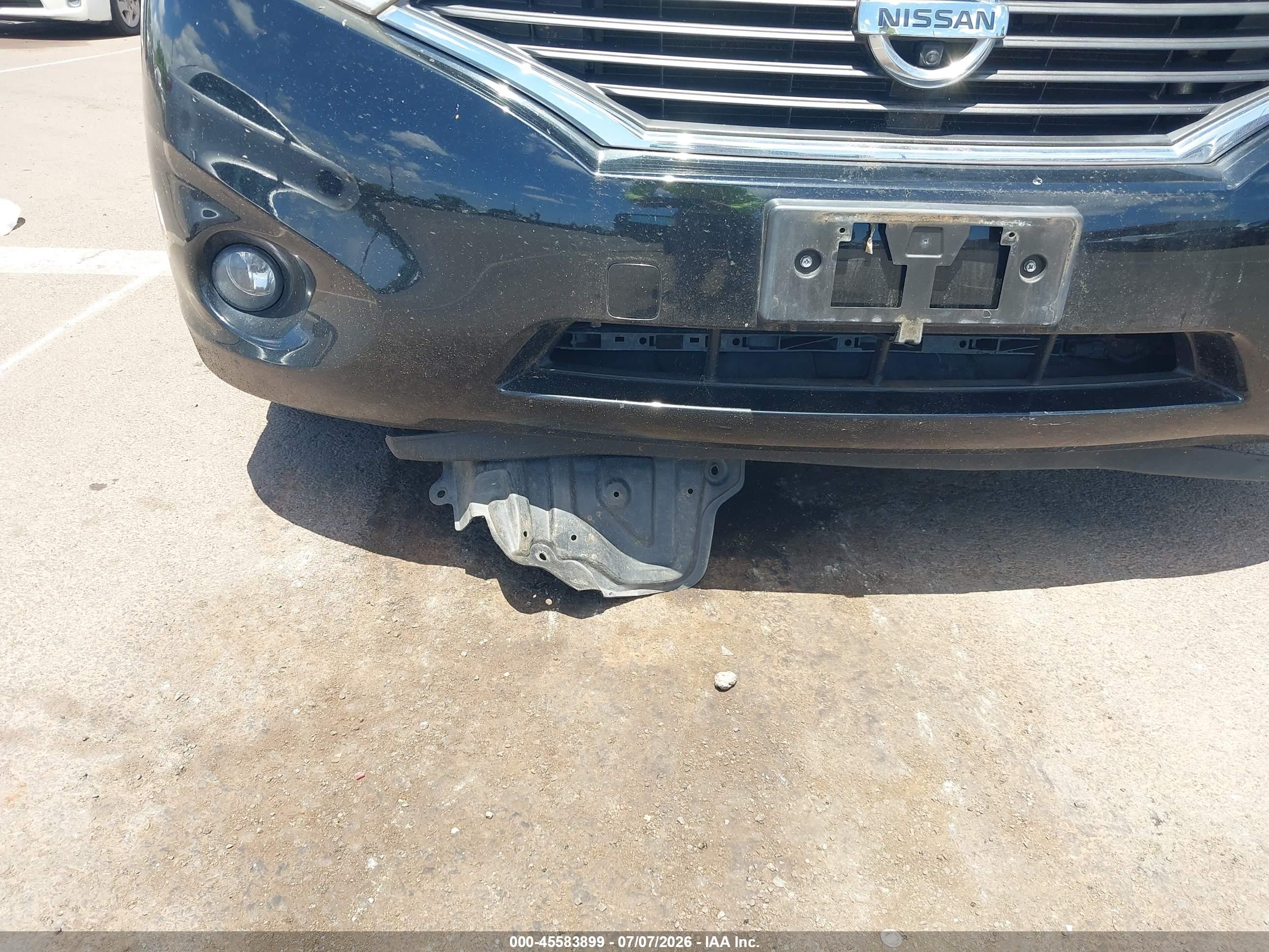 2015 Nissan Quest Platinum Black vin: JN8AE2KP3F9129824