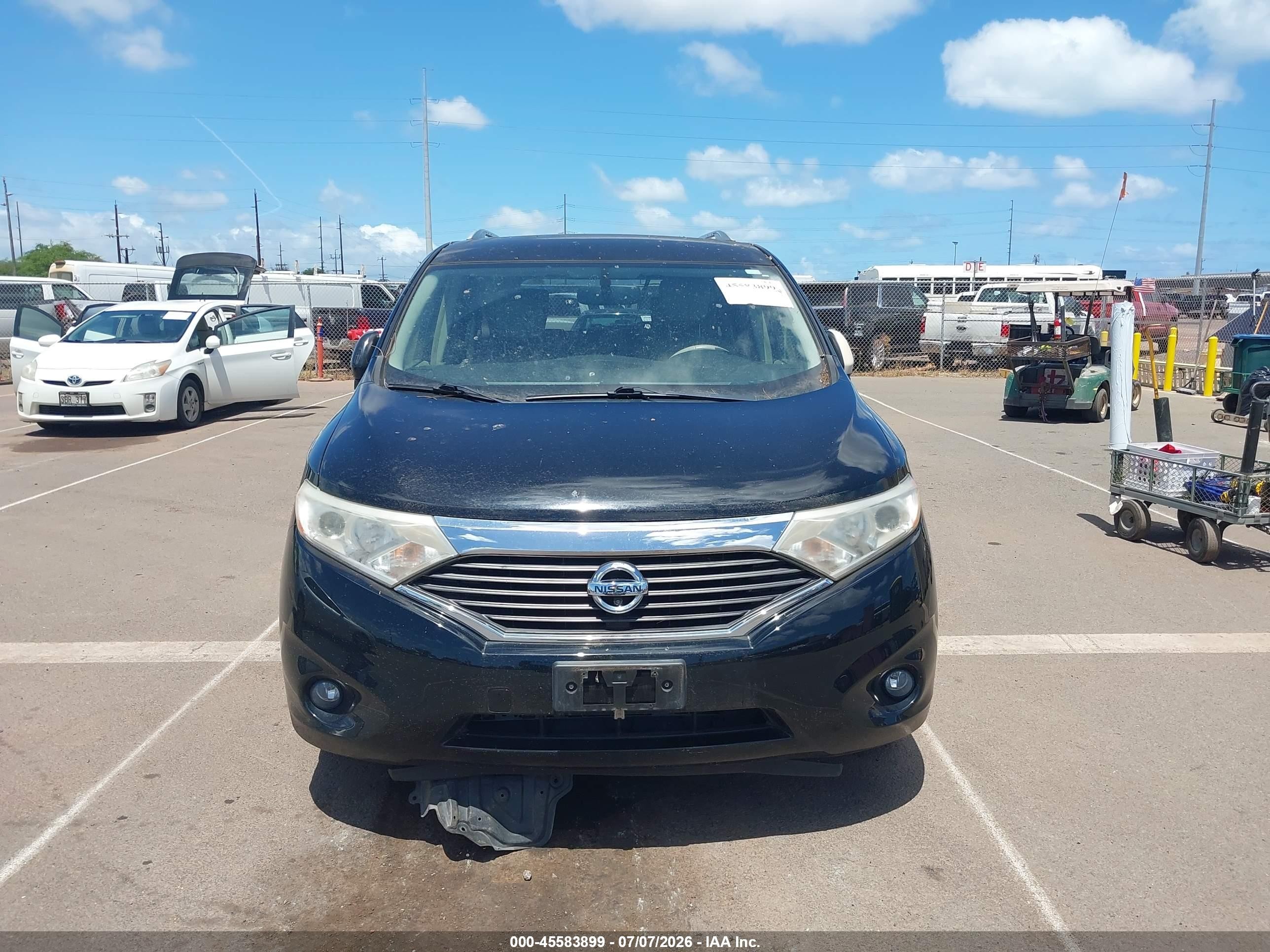 2015 Nissan Quest Platinum Black vin: JN8AE2KP3F9129824