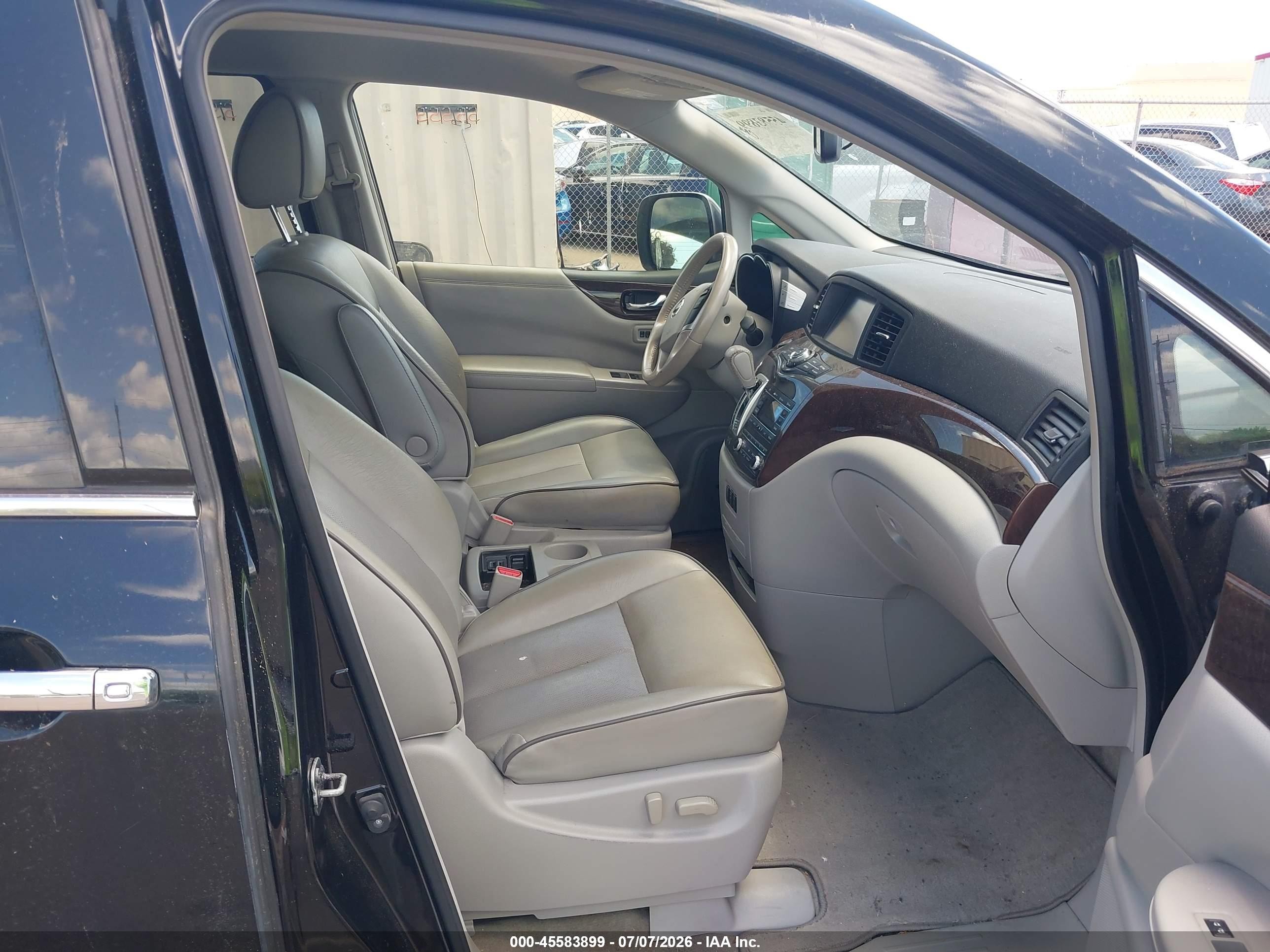 2015 Nissan Quest Platinum Black vin: JN8AE2KP3F9129824