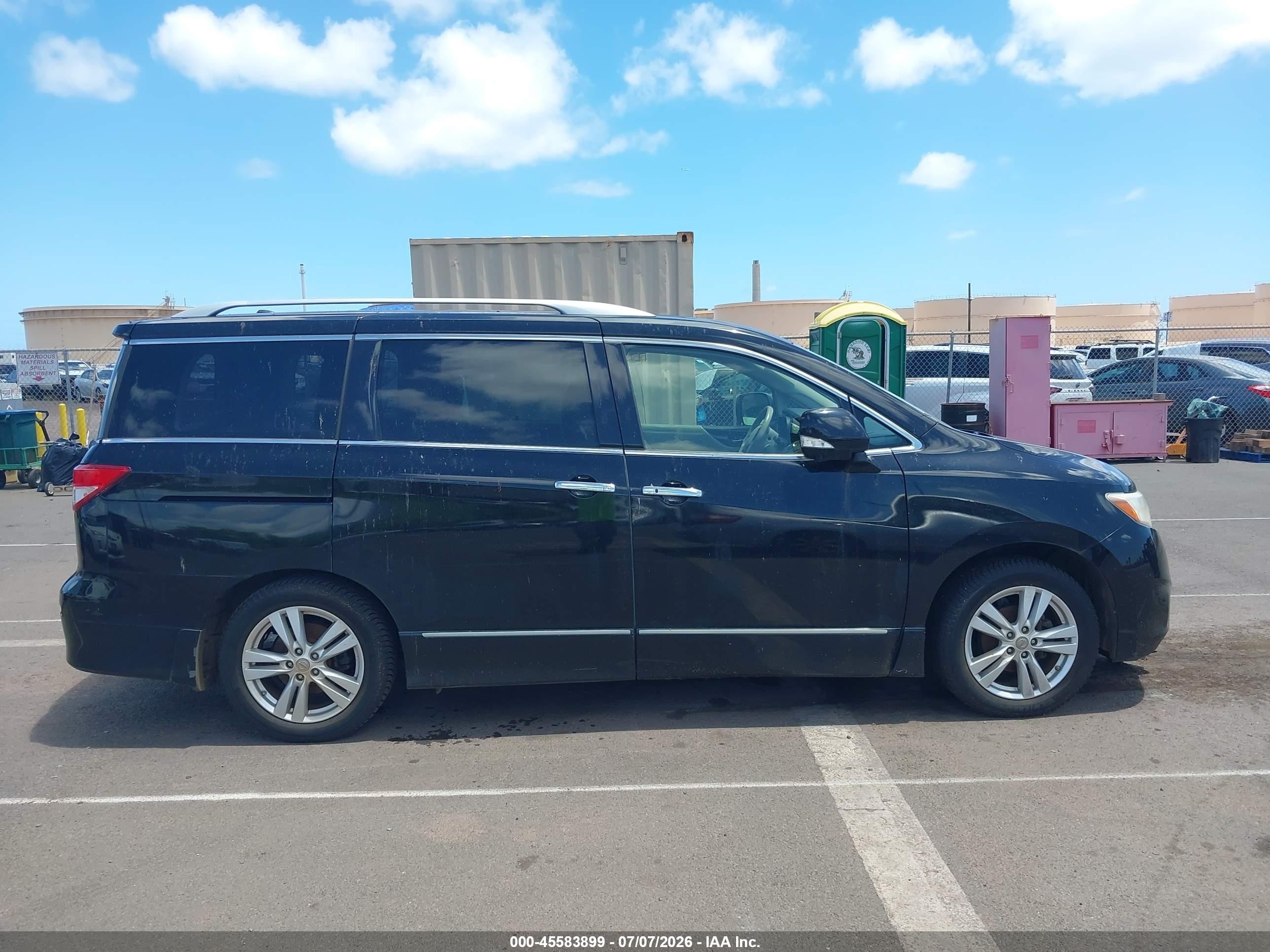2015 Nissan Quest Platinum Black vin: JN8AE2KP3F9129824