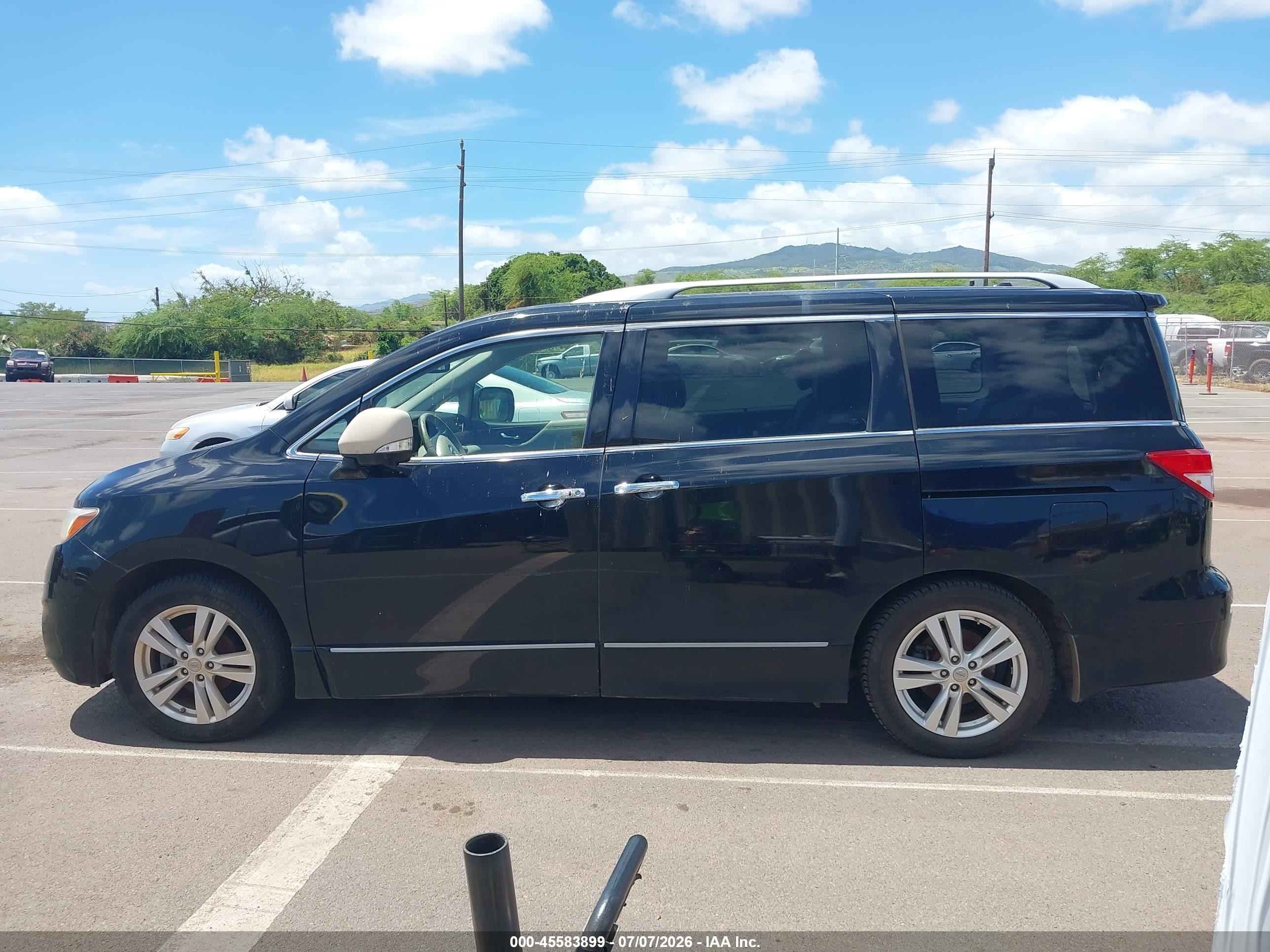 2015 Nissan Quest Platinum Black vin: JN8AE2KP3F9129824