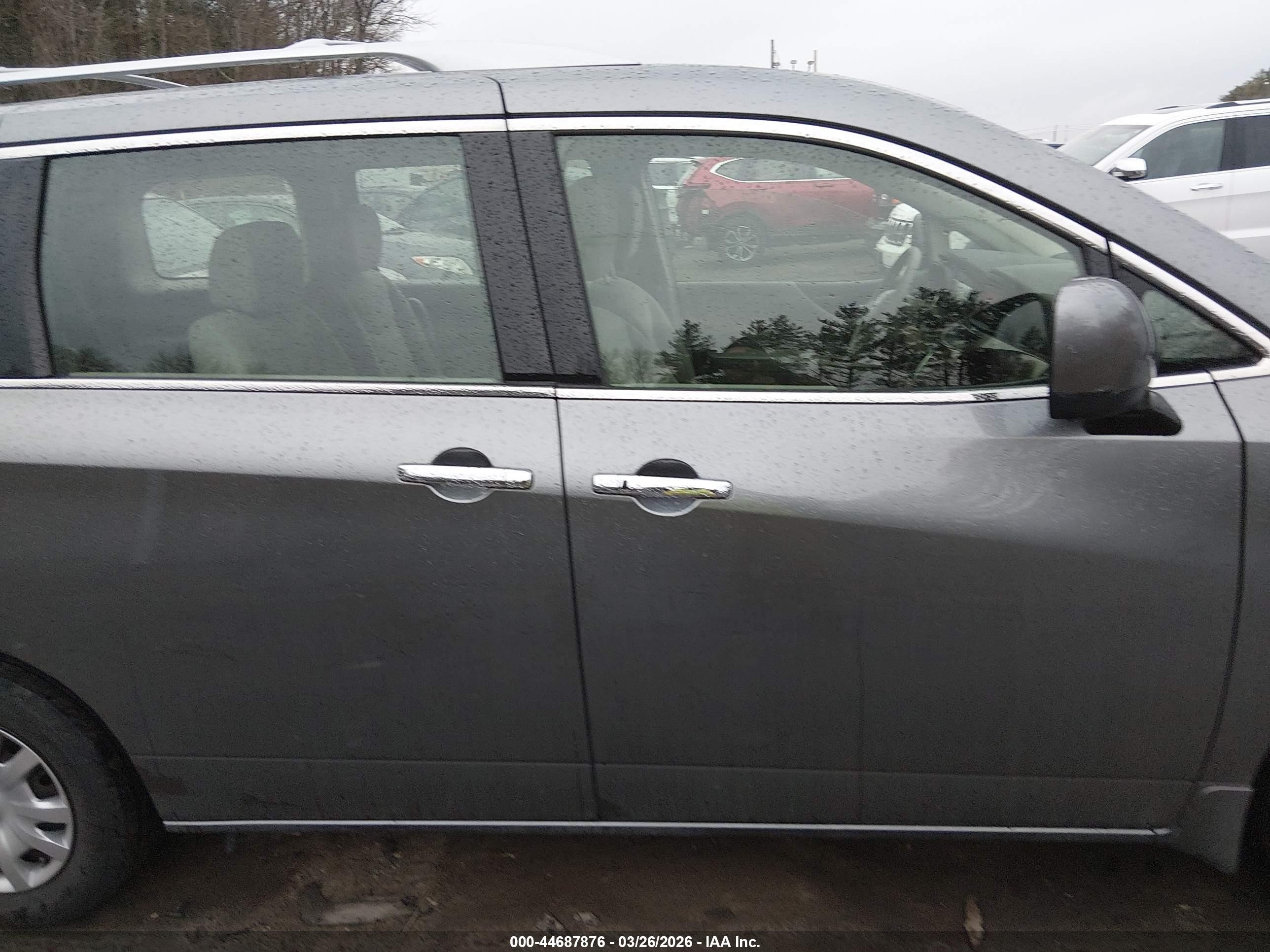 2015 Nissan Quest   Gray vin: JN8AE2KP3F9130679