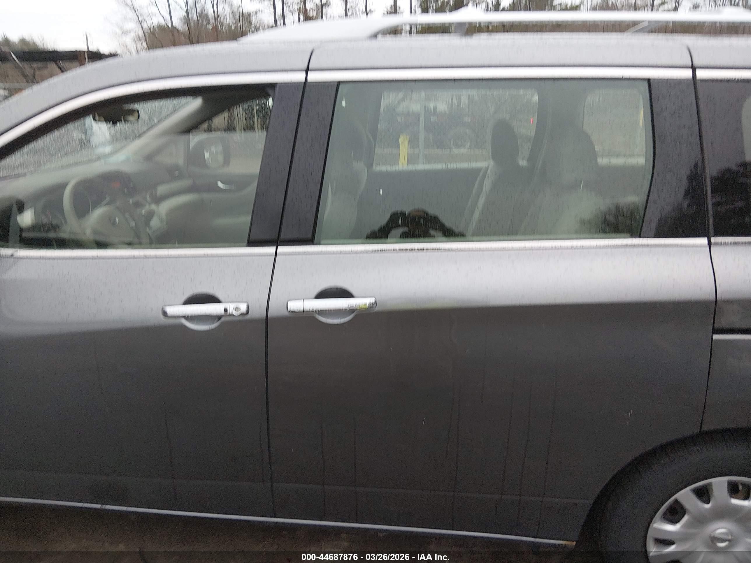 2015 Nissan Quest   Gray vin: JN8AE2KP3F9130679