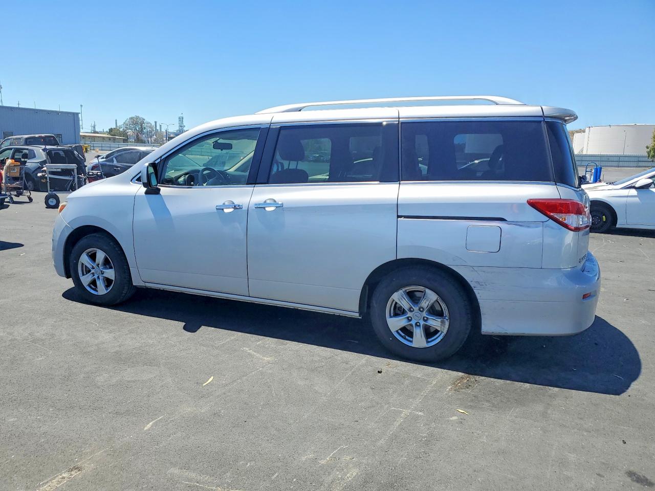 2015 Nissan Quest 3.5 Sv Silver vin: JN8AE2KP3F9131122