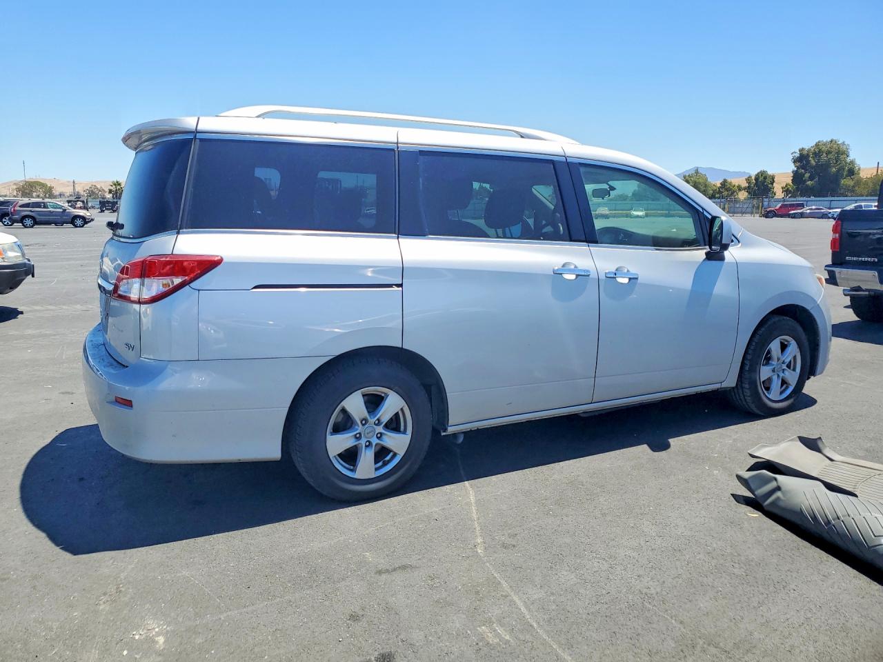 2015 Nissan Quest 3.5 Sv Silver vin: JN8AE2KP3F9131122
