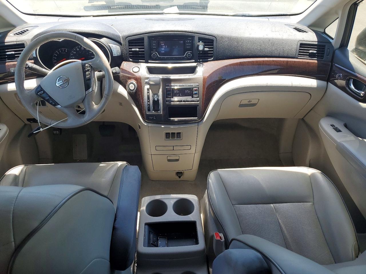 2015 Nissan Quest 3.5 Sv Silver vin: JN8AE2KP3F9131122
