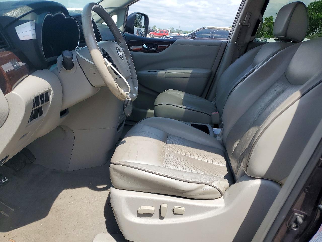 2011 Nissan Quest 3.5 S Black vin: JN8AE2KP4B9007175