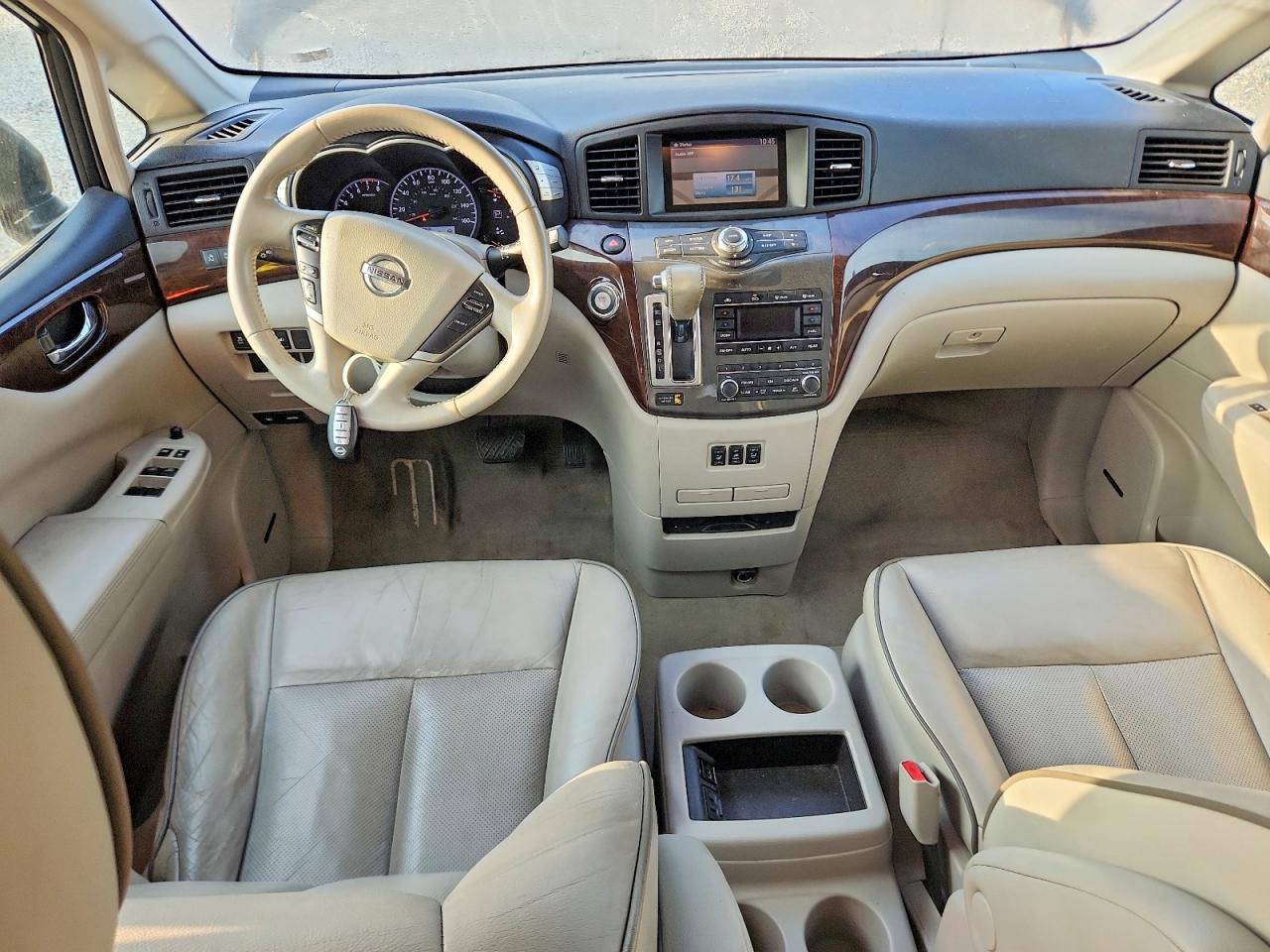 2011 Nissan Quest 3.5 S Burgundy vin: JN8AE2KP4B9007175