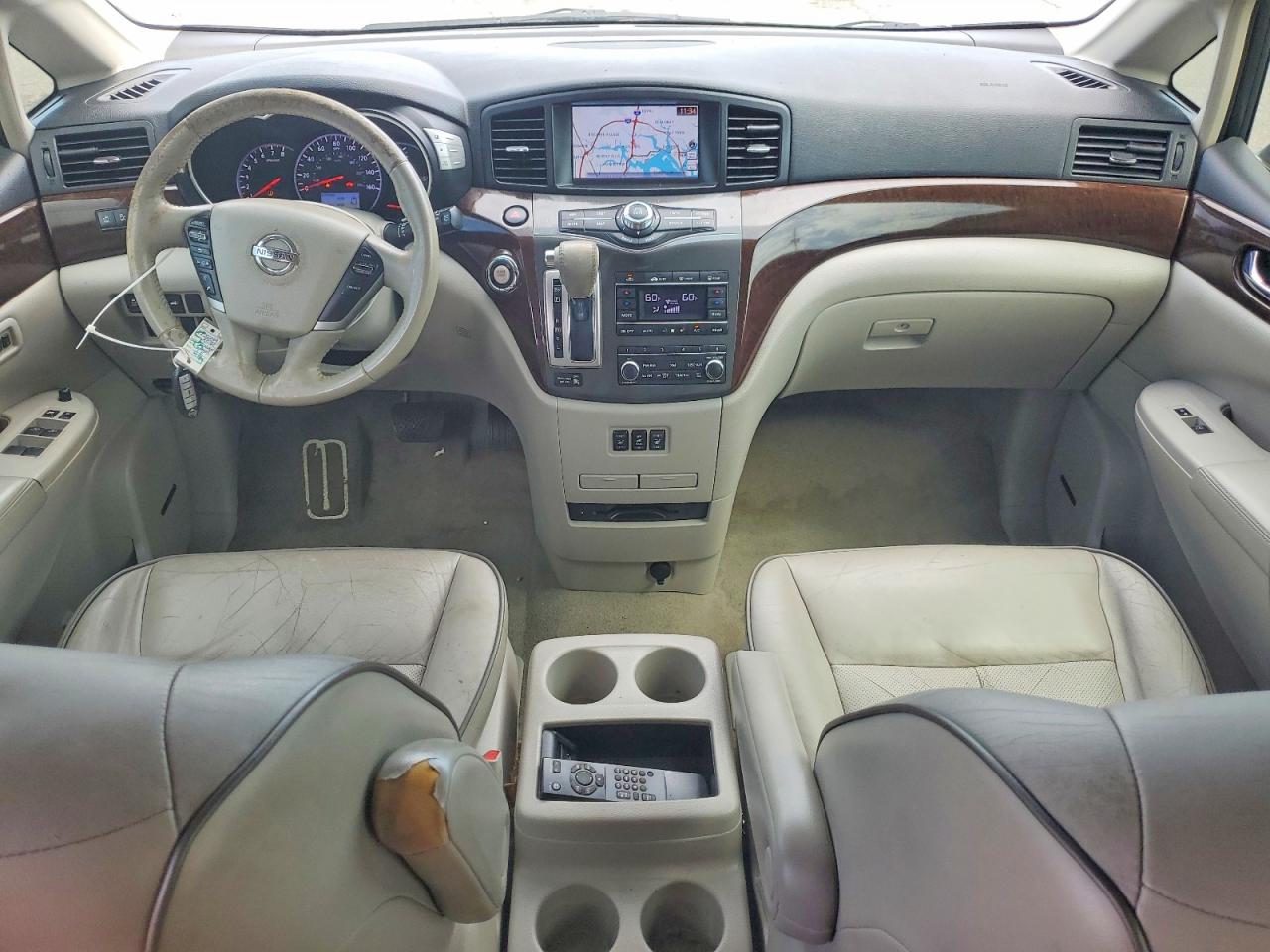 2012 Nissan Quest 3.5 S Silver vin: JN8AE2KP4C9035544