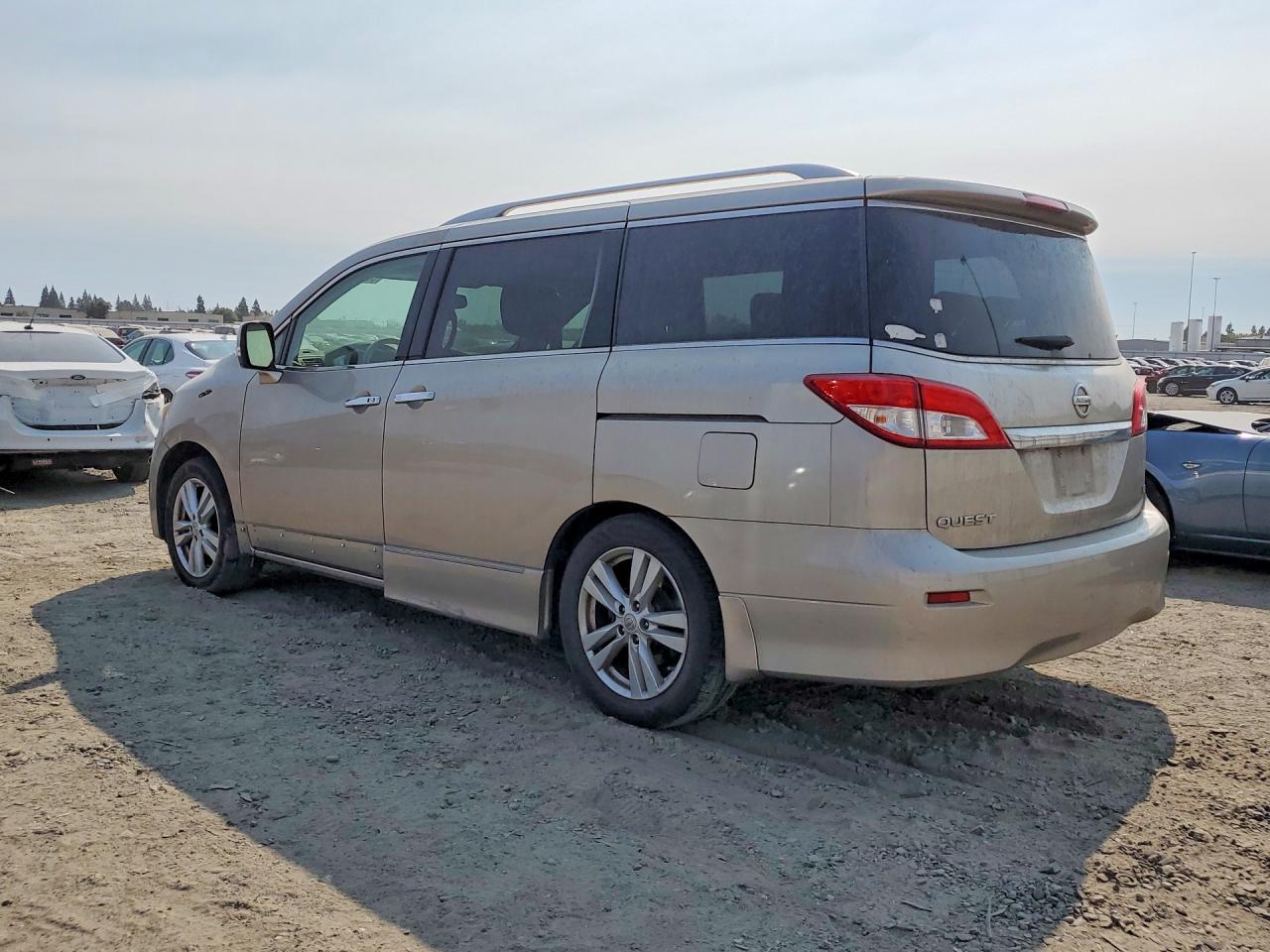 2012 Nissan Quest 3.5 S Silver vin: JN8AE2KP4C9038640
