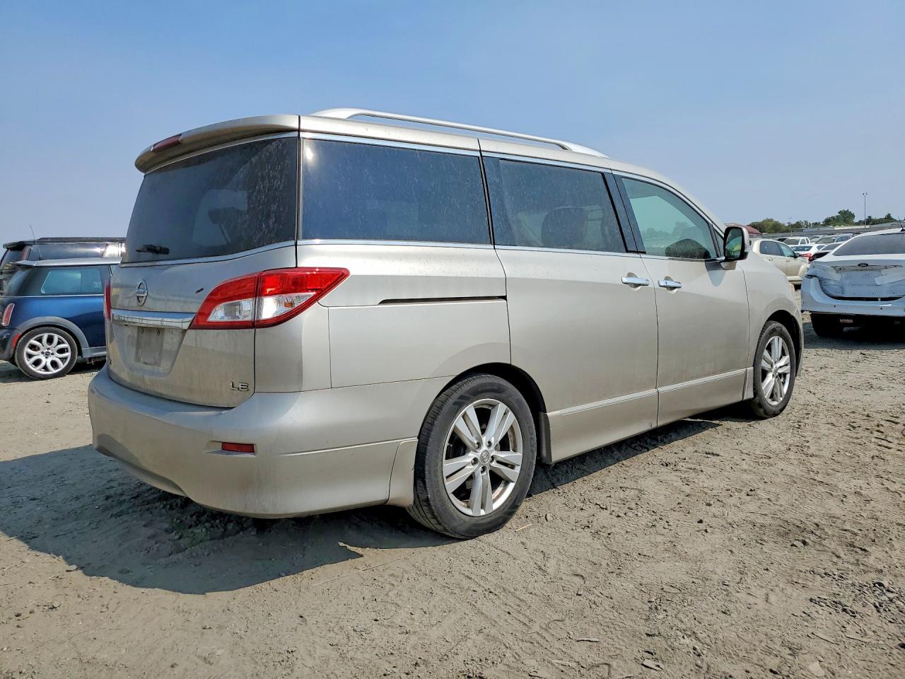 2012 Nissan Quest 3.5 S Silver vin: JN8AE2KP4C9038640