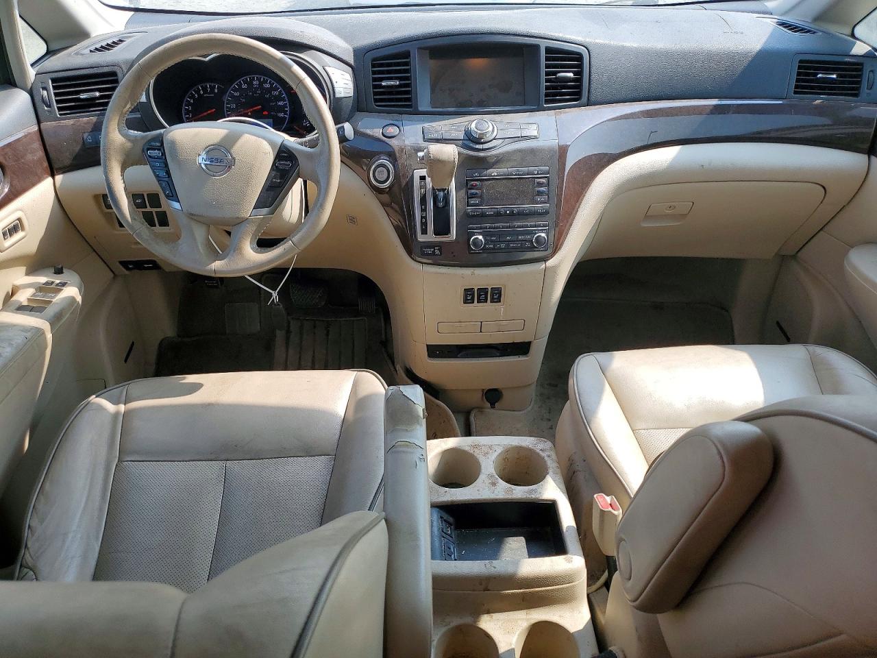 2012 Nissan Quest 3.5 S Silver vin: JN8AE2KP4C9038640
