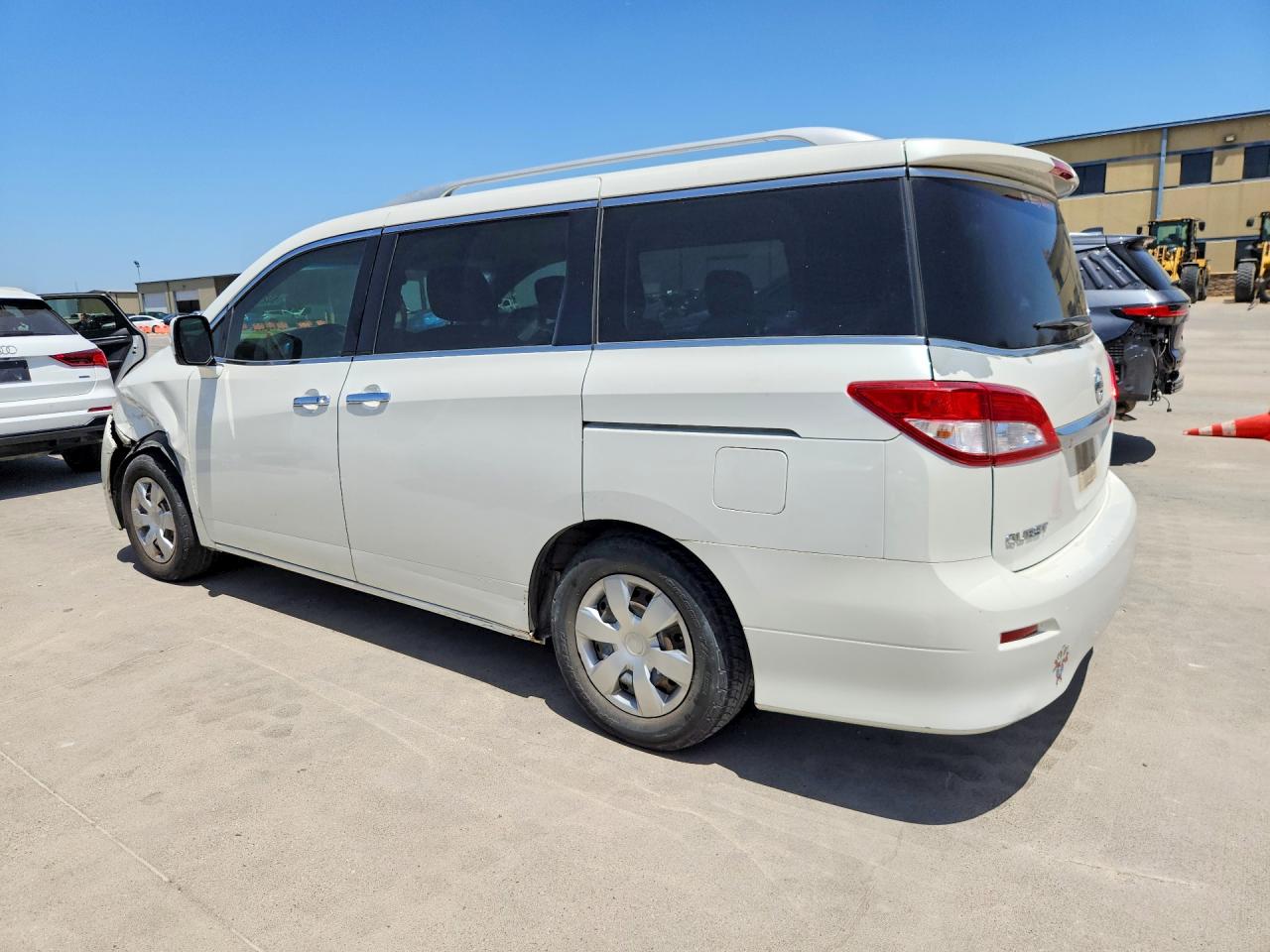 2012 Nissan Quest 3.5 S Белый vin: JN8AE2KP4C9039304