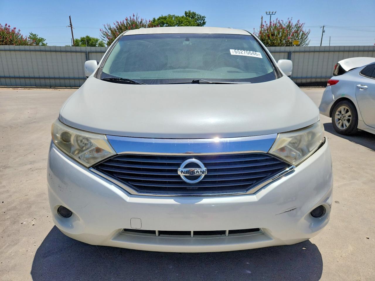 2012 Nissan Quest 3.5 S Белый vin: JN8AE2KP4C9039304
